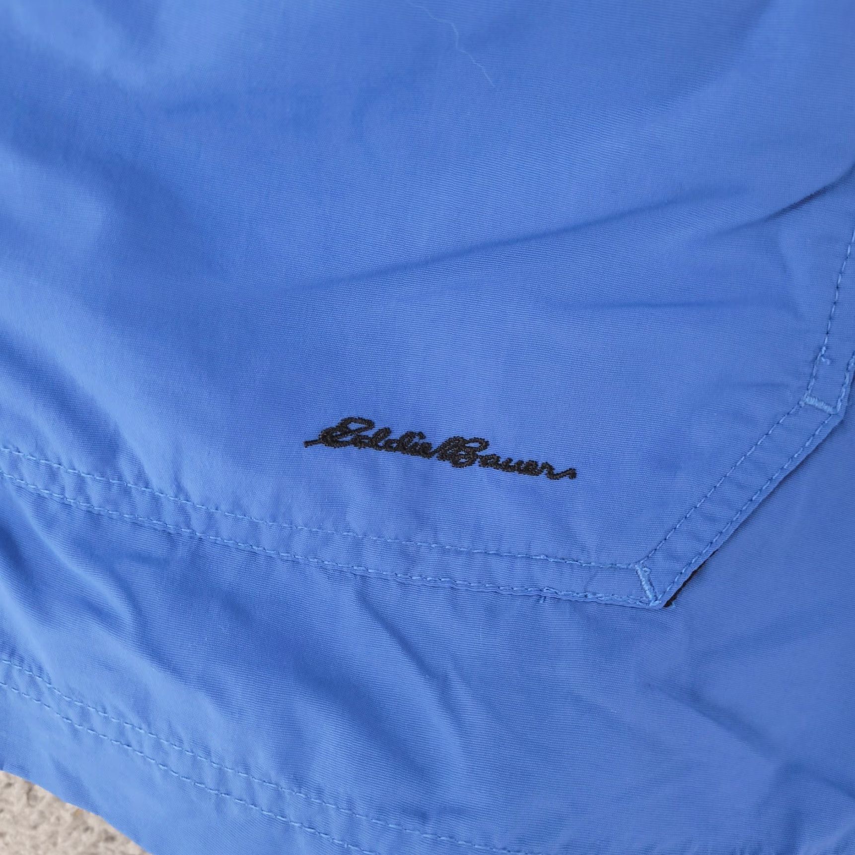 Eddie Bauer Eddie Bauer Shorts Mens Medium Blue Cargo Nylon W/Liner Hybrid Above Knee Swim Size US 31 - 2 Thumbnail