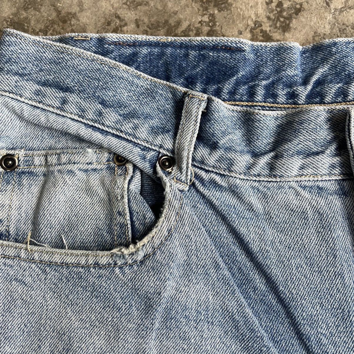 Vintage 🔥Vintage Great White Stoned Washed Ripped Distress Jeans Size US 34 / EU 50 - 12 Thumbnail