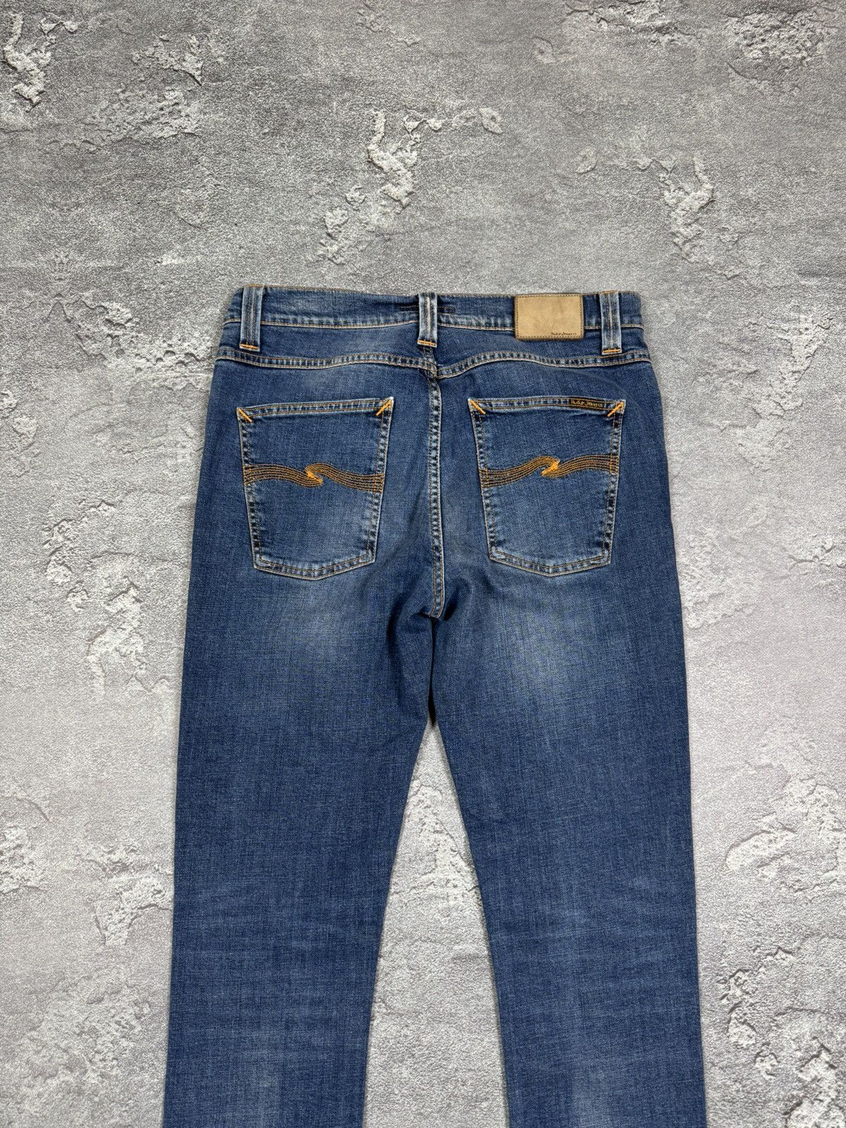 If Six Was Nine Y2K 2000s Nudie Flared Bootcut Straight Washed Jeans Size 32 Size US 32 / EU 48 - 6 Thumbnail
