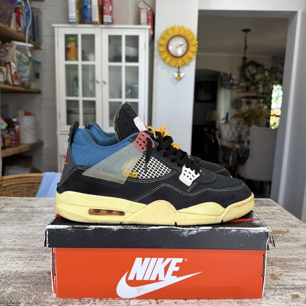 Air Jordan 4 Retro x Union La Off Noir Size 13 DC9533-001