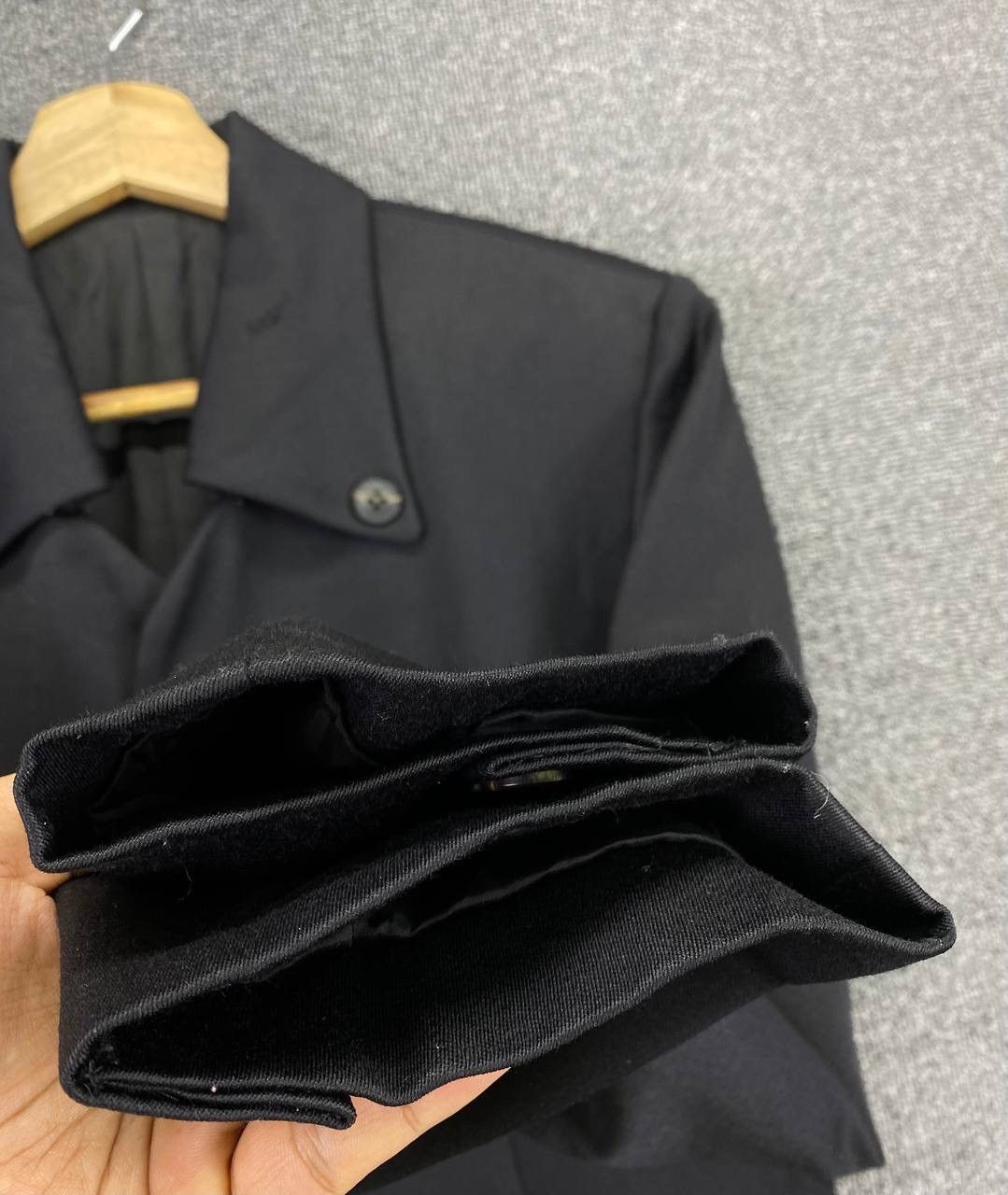 Yohji Yamamoto Vintage Yohji Yamamoto Y’S Bis Wool Coat Jacket Size M / US 6-8 / IT 42-44 - 12 Thumbnail