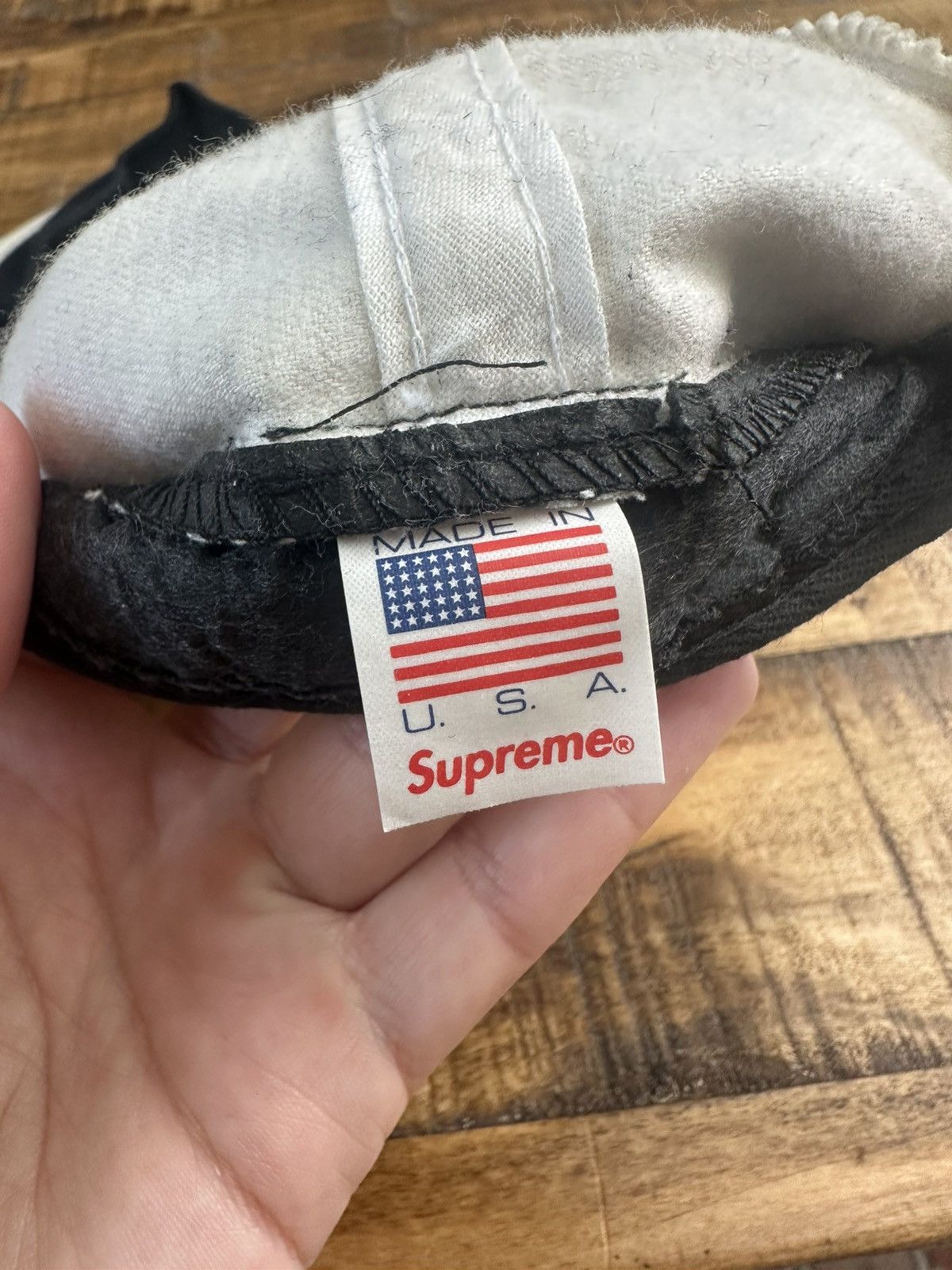 Supreme Supreme Classic Logo Corduroy 6 Panel Hat Size ONE SIZE - 3 Thumbnail