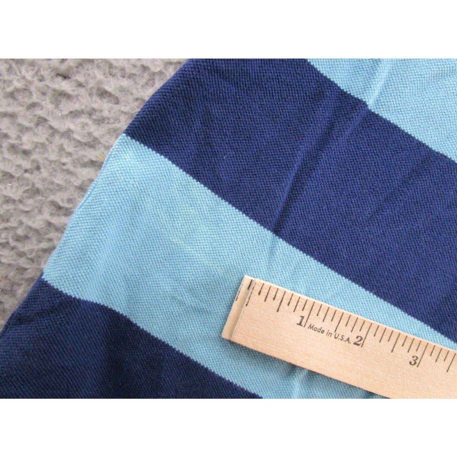 Nautica Nautica Polo Shirt Mens XL Blue Striped Slim Fit Casual Short Sleeve Shirt Mens XL Blue Striped Polo Size US XL / EU 56 / 4 - 5 Thumbnail