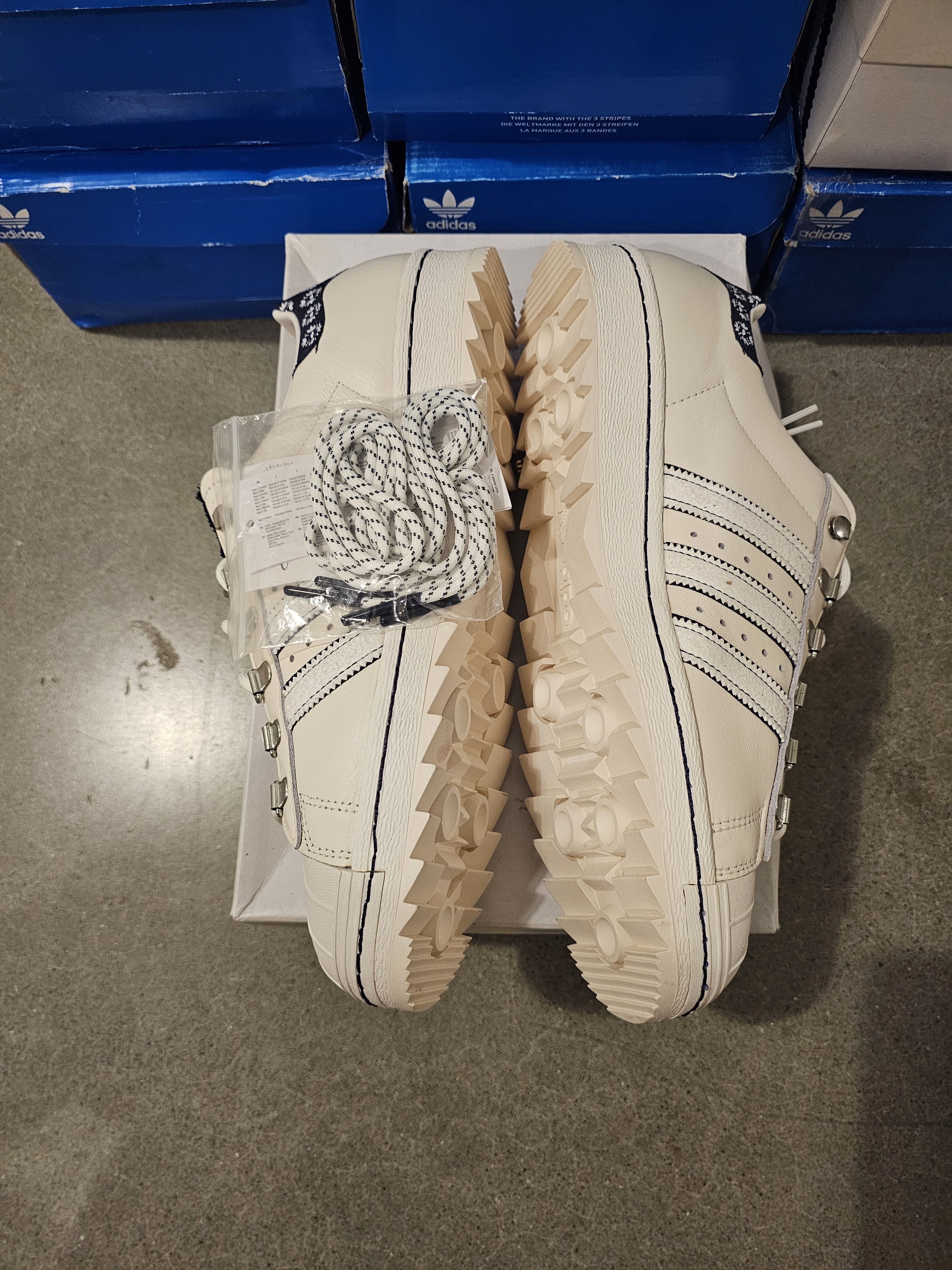 Adidas Adidas x Footshop Blueprinting Sneakers Size US 11.5 / EU 44-45 - 7 Thumbnail