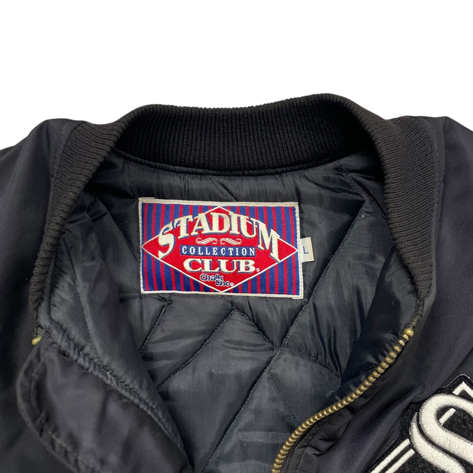 MLB RARE VTG 90s CHICAGO WHITE SOX BOMBER PUFFER SATIN JACKET L Size US L / EU 52-54 / 3 - 6 Thumbnail