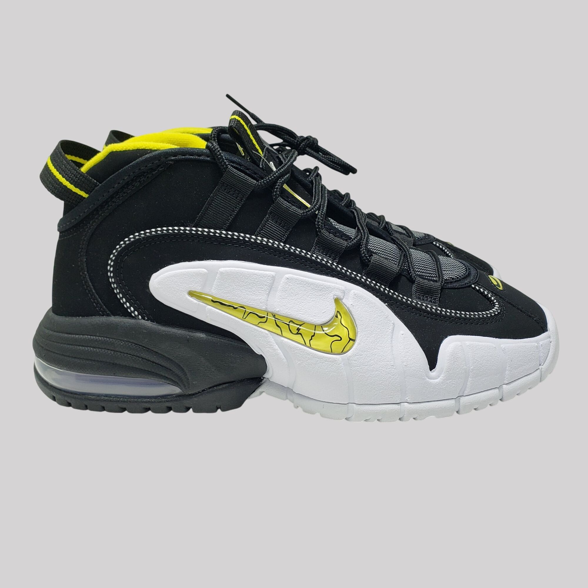 Nike Nike Air Max Penny 1 Orlando Black/White/Yellow Basketball Size US 8.5 / EU 41-42 - 3 Thumbnail