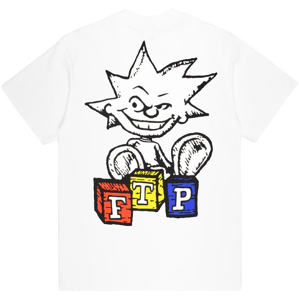 Fuck The Population FTP BLOCKS LOGO TEE (WHITE) Size US L / EU 52-54 / 3 - 1 Thumbnail