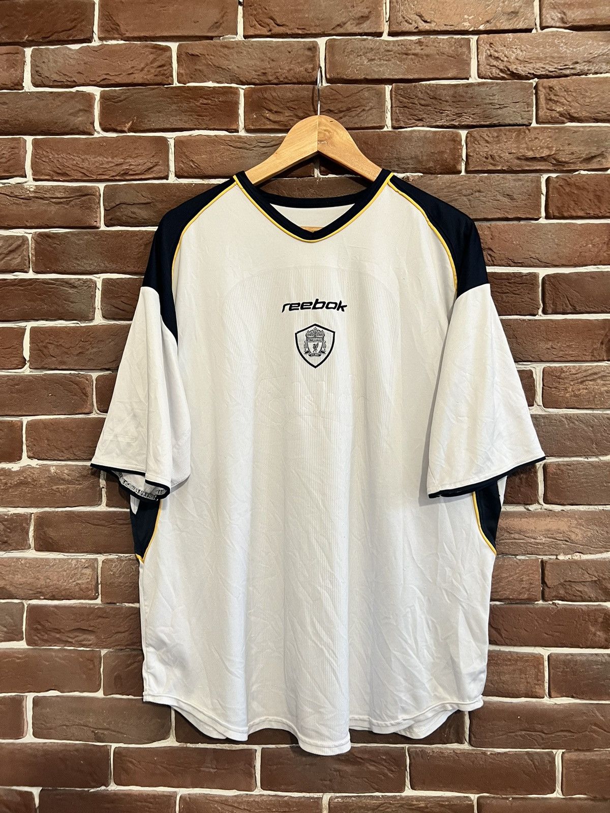 Reebok Reebok Arsenal Londyn 2001 #4 Hyypia Football Soccer Jersey Size US XL / EU 56 / 4 - 1 Thumbnail