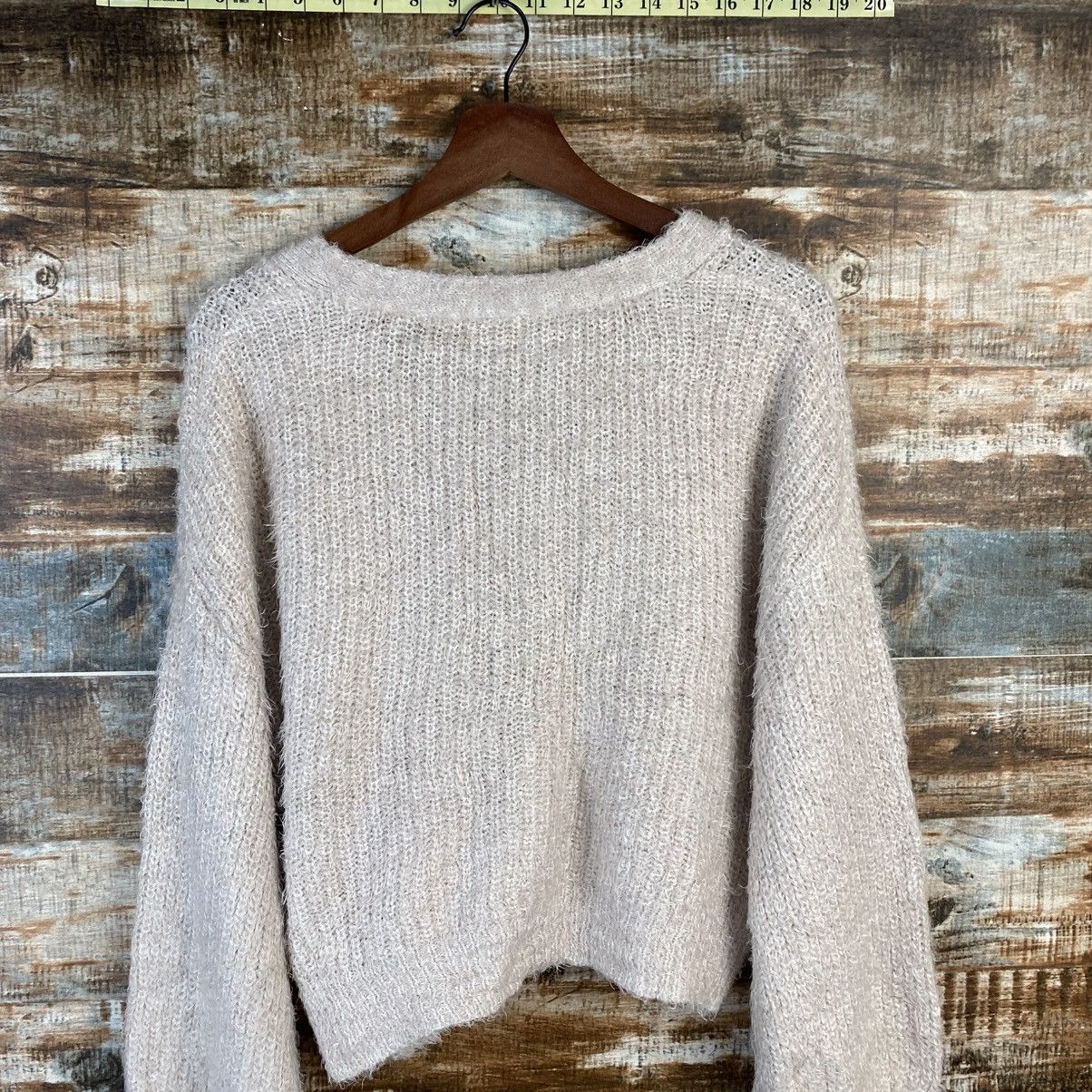 Vintage DL Apres Jour fur shaggy mohair Cardigan Knitwear #C1080 Size M / US 6-8 / IT 42-44 - 13 Thumbnail