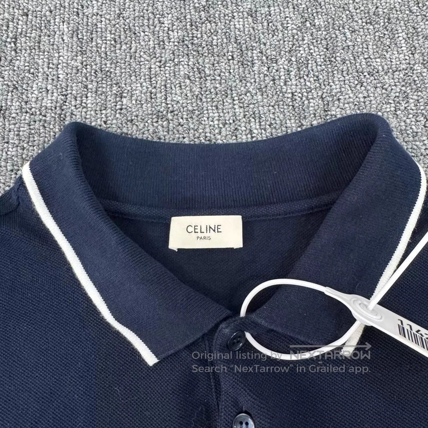 Celine Blue Short. Size US XL / EU 56 / 4 - 5 Thumbnail