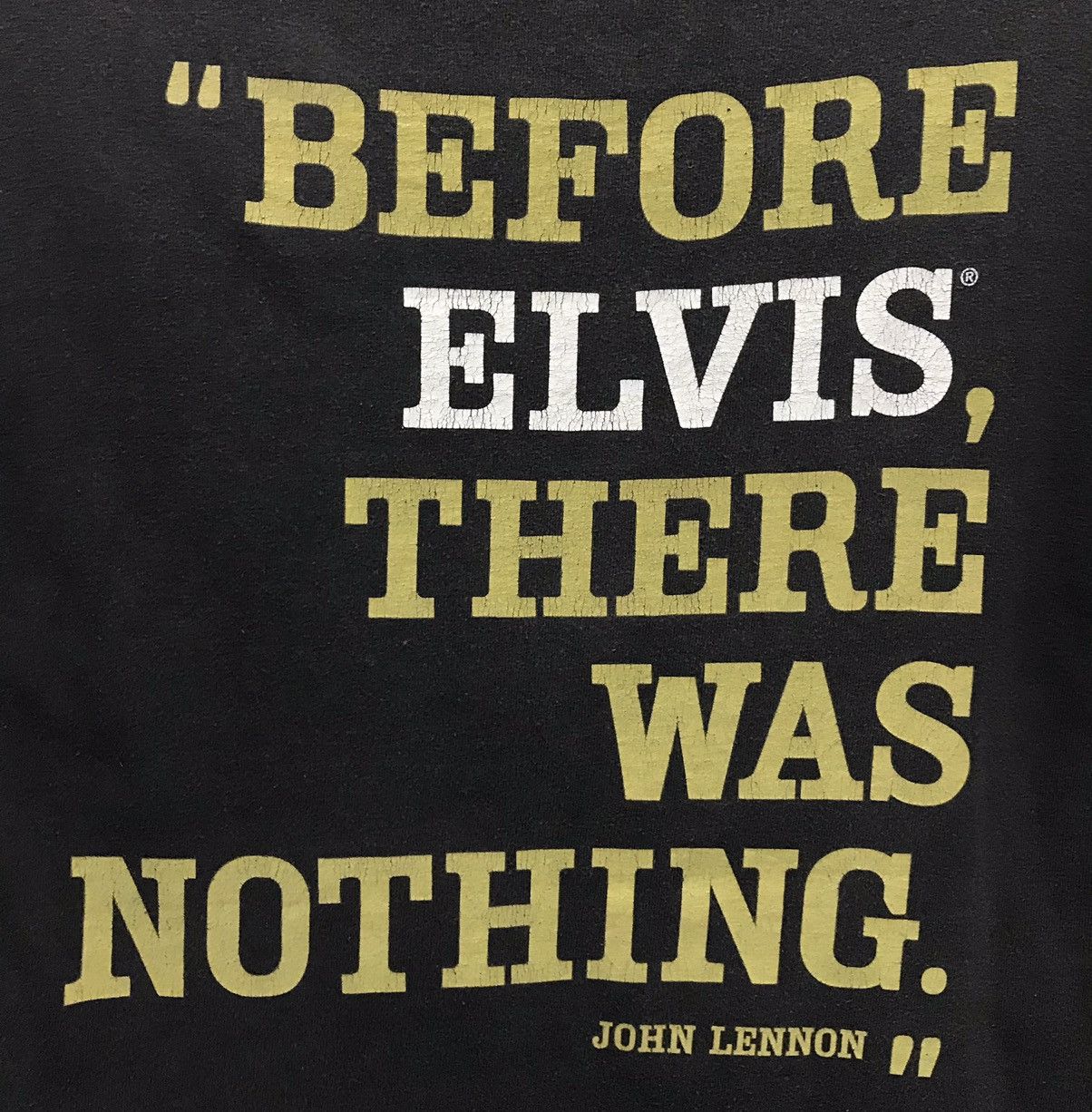 Band Tees × Vintage Vintage Elvis Before Elvis There was Nothing John Lennon Size US M / EU 48-50 / 2 - 4 Thumbnail