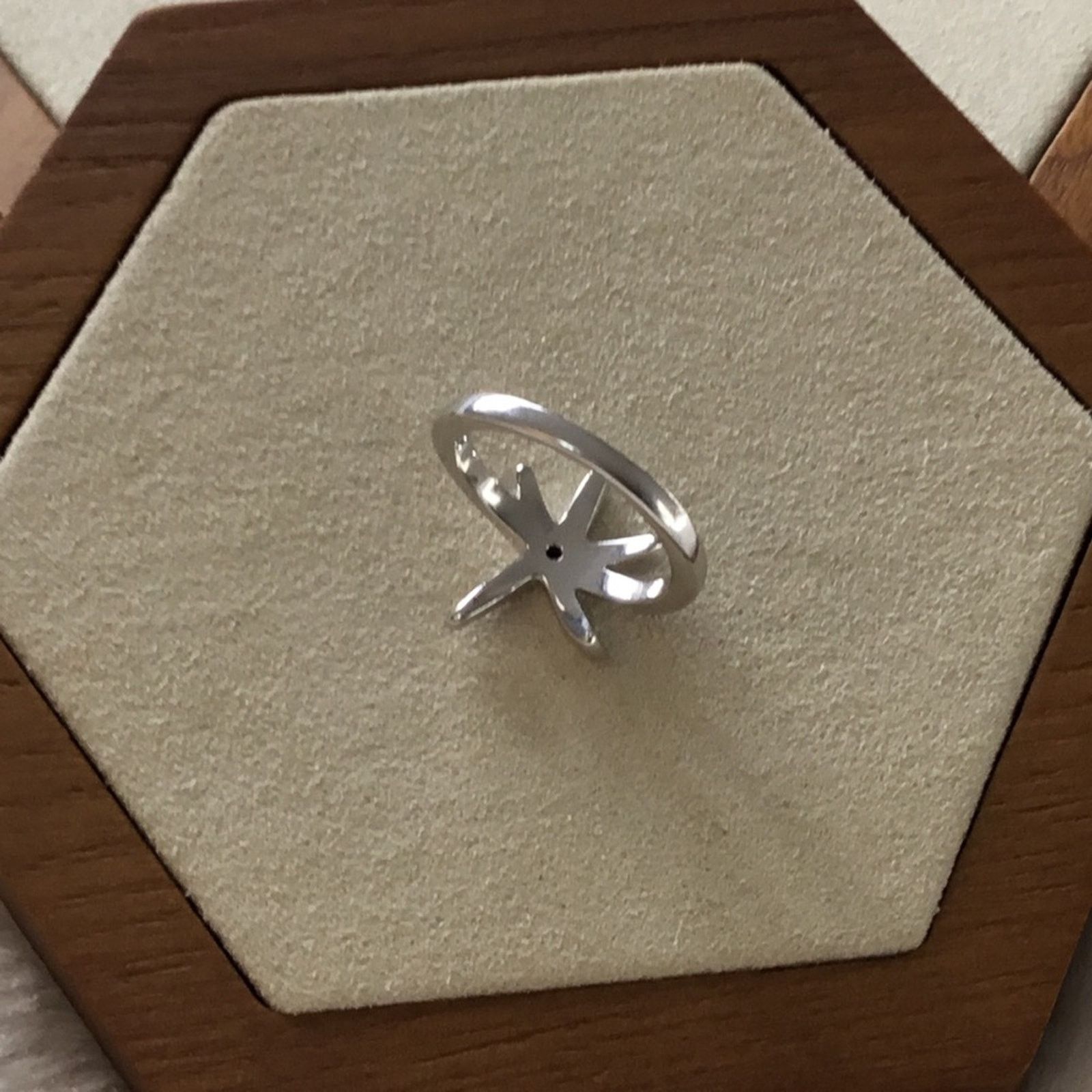 Other Sterling Silver Classic Star Ring Size ONE SIZE - 6 Thumbnail