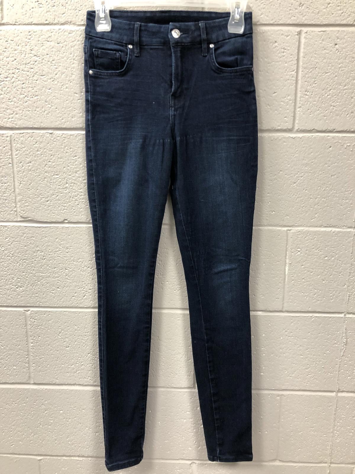 Guess Stylish Guess Dark Wash Skinny Jeans Size 40" / US 18 - 1 Thumbnail