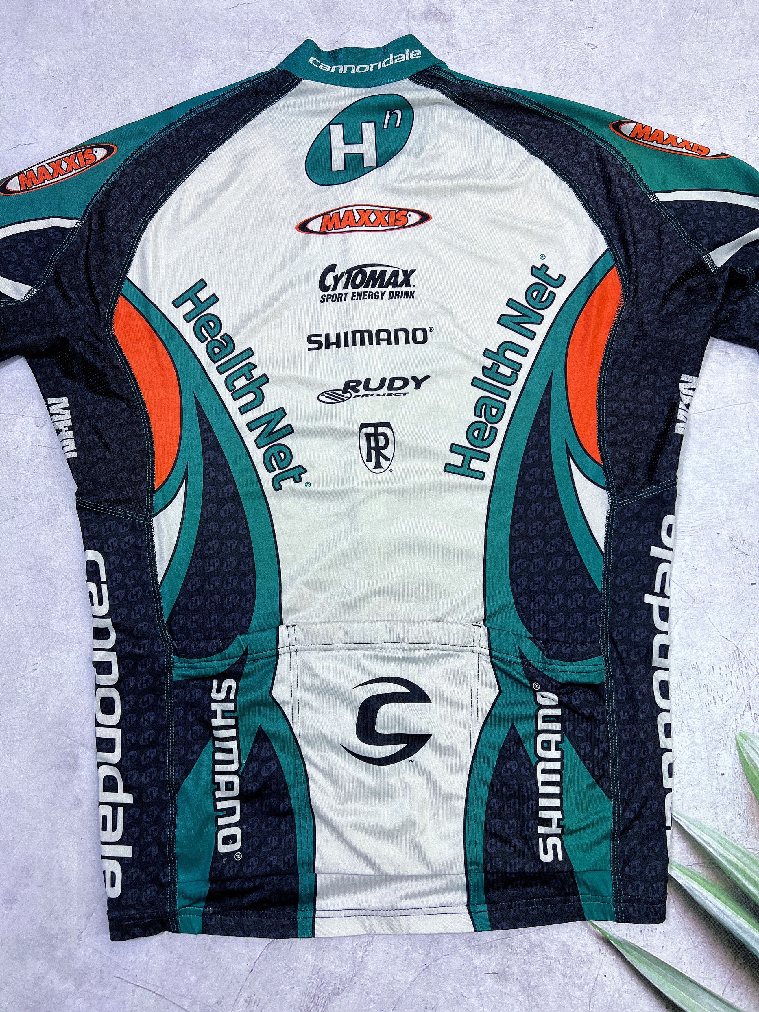 Sports Specialties Cannondale Health Net Cycling Jersey Maxxis Size US M / EU 48-50 / 2 - 10 Thumbnail