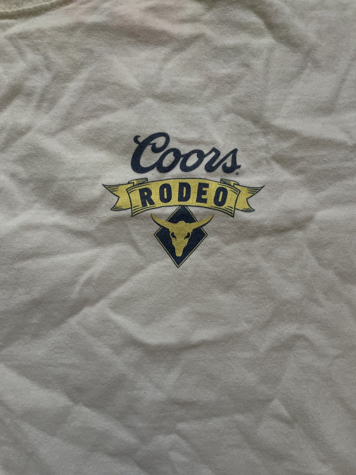 Vintage Vintage Coors Rodeo Boxy Tee Size US XL / EU 56 / 4 - 2 Thumbnail