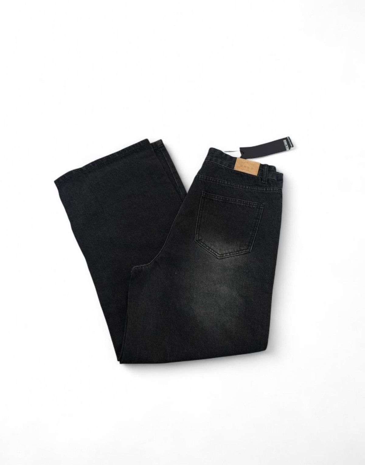 Other Realtakai black wash baggy denim jeans Size US 32 / EU 48 - 3 Thumbnail