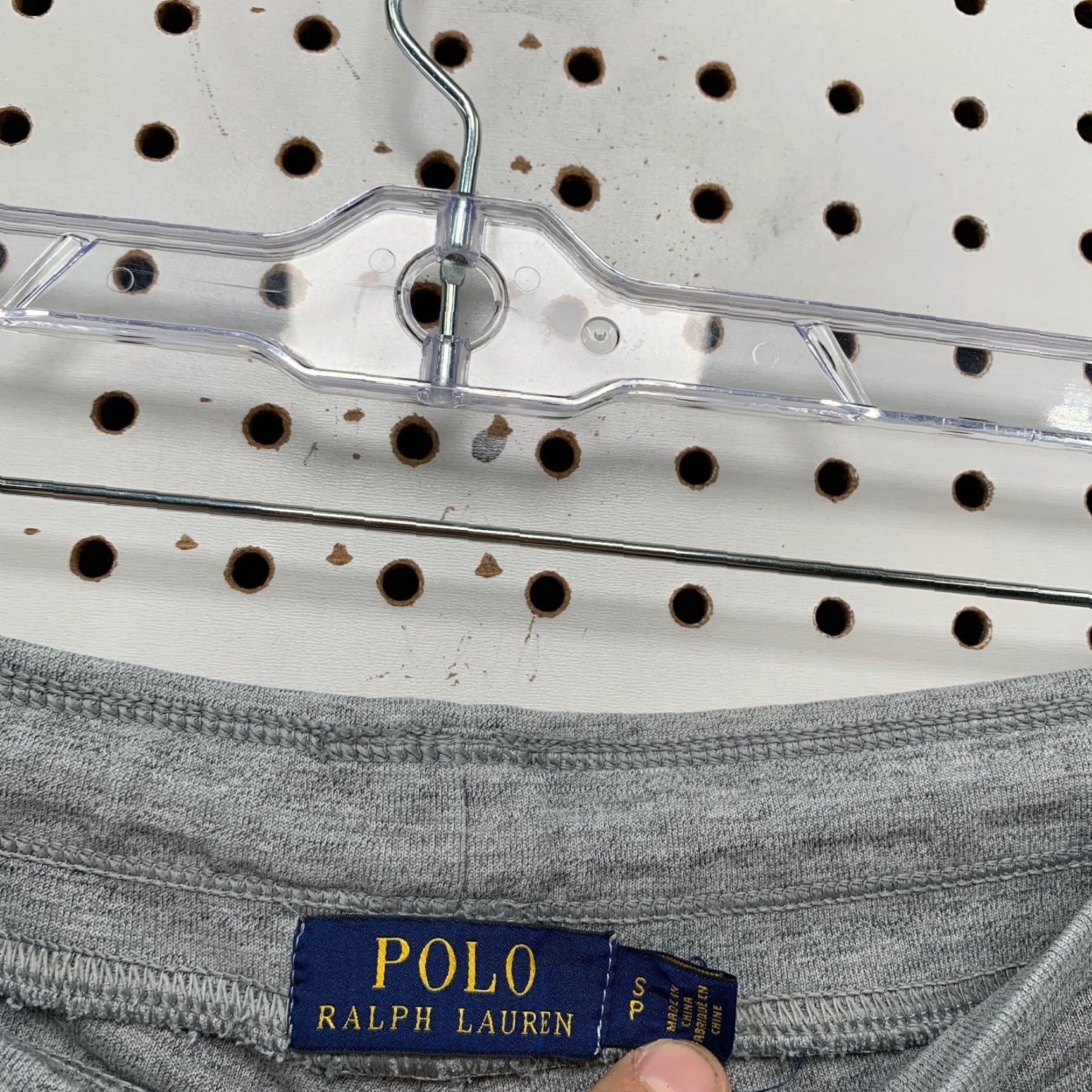 Polo Ralph Lauren Polo Ralph Lauren Sweatpants Mens Small Gray Fleece Tapered 31x28 Joggers Size US S / EU 44-46 / 1 - 5 Thumbnail