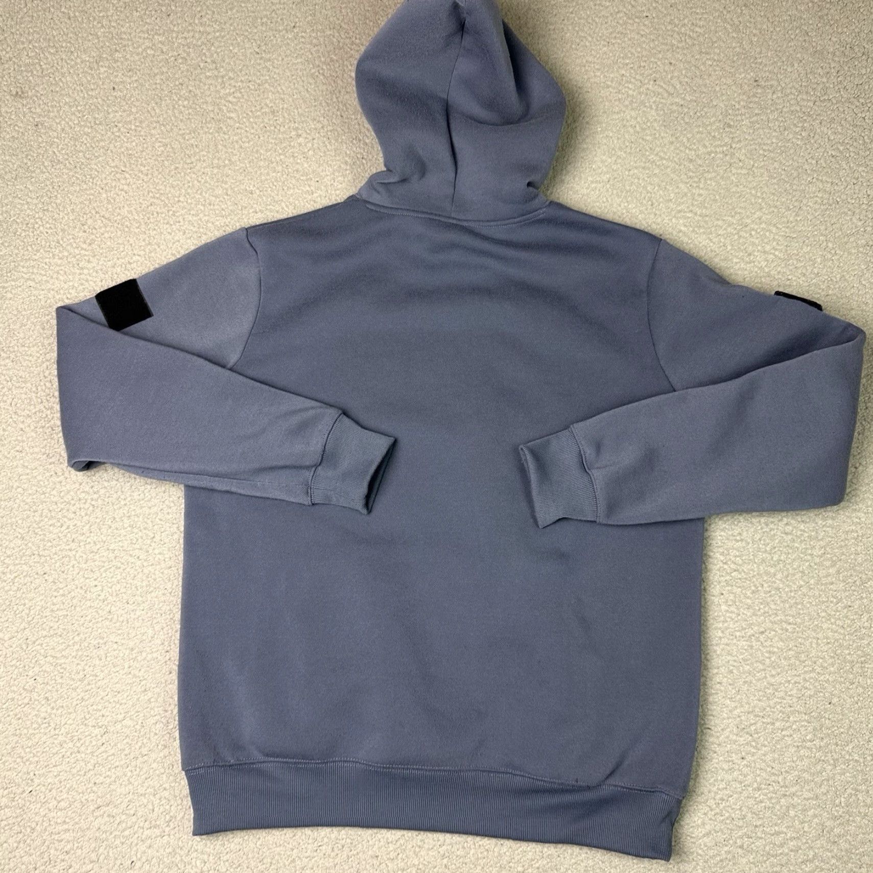 Vintage Spartan Hoodie Mens M Blue Pullover Sweatshirt Trifecta Logo Zipper Hooded Outdoor Workout Rare Size US M / EU 48-50 / 2 - 6 Thumbnail