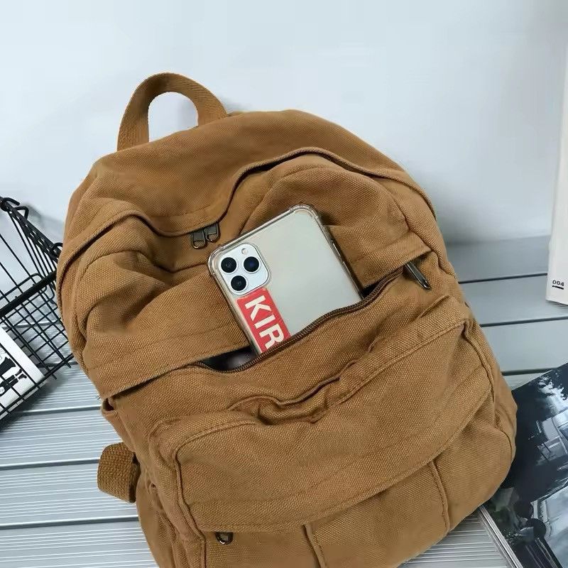 Vintage Vintage Backpack Bag Size ONE SIZE - 7 Thumbnail