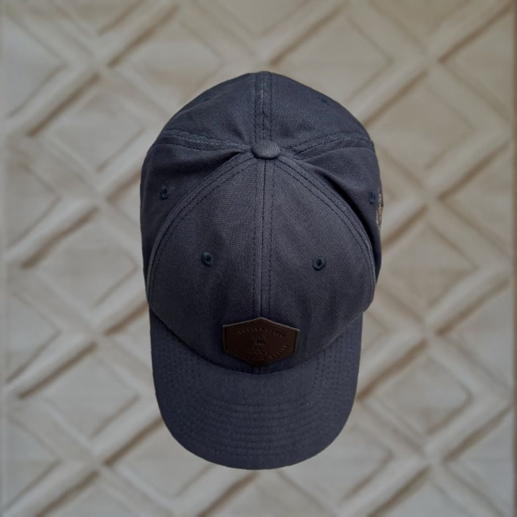 TravisMathew Travis Mathew Golf Hat Cap Mens L-XL Navy Blue Embroidered MVCG Yupoong Flexfit Casual Outdoor Preppy Logo Size ONE SIZE - 1 Thumbnail