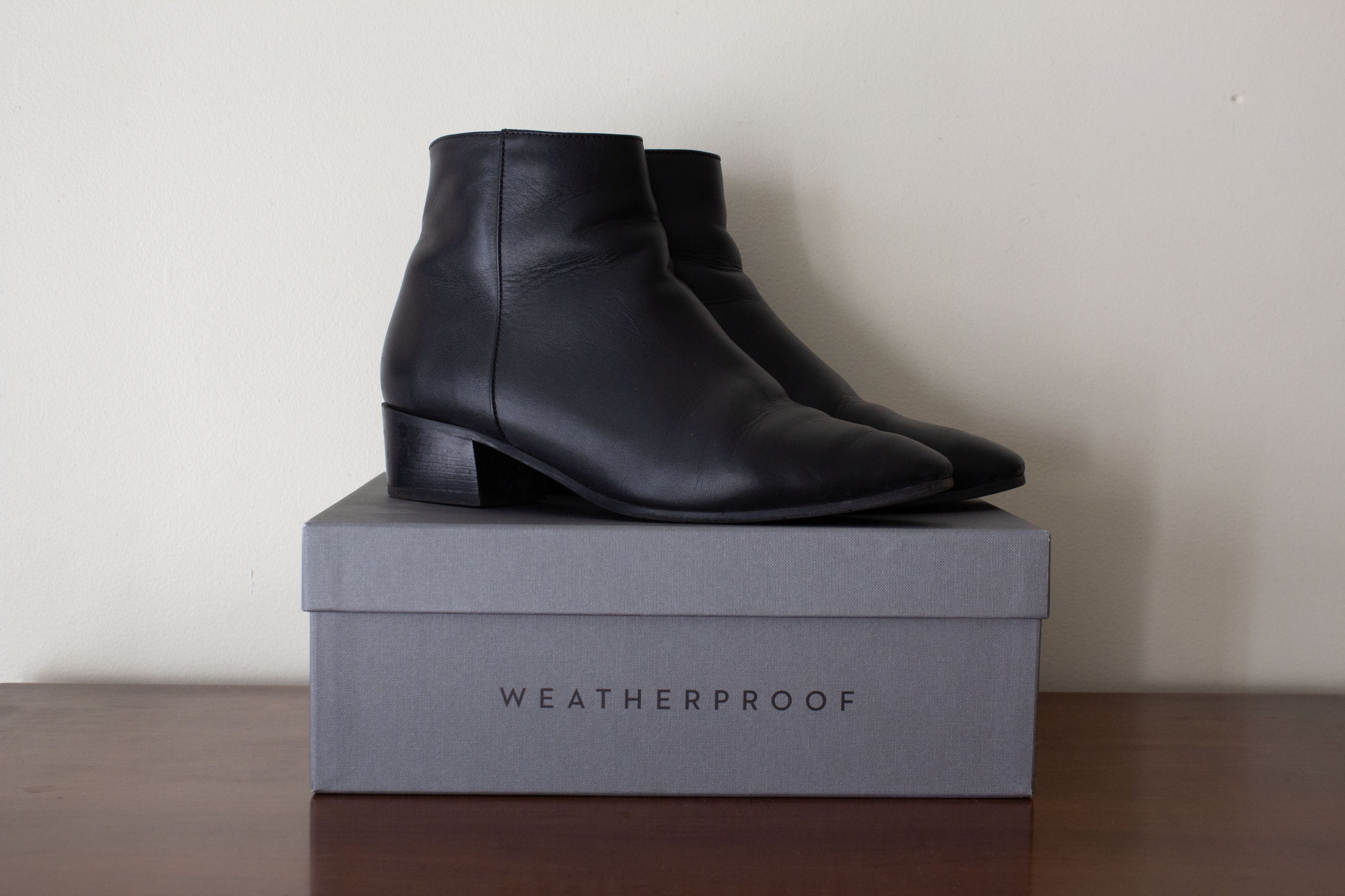 Aquatalia Aquatalia Black Leather Waterproof FUOCO Boot Size US 11 / IT 41 - 11 Thumbnail