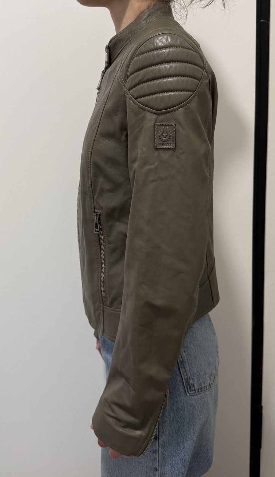 Belstaff DDP Belstaff Leather Moto Biker Womens Jacket size 42 Size M / US 6-8 / IT 42-44 - 5 Thumbnail