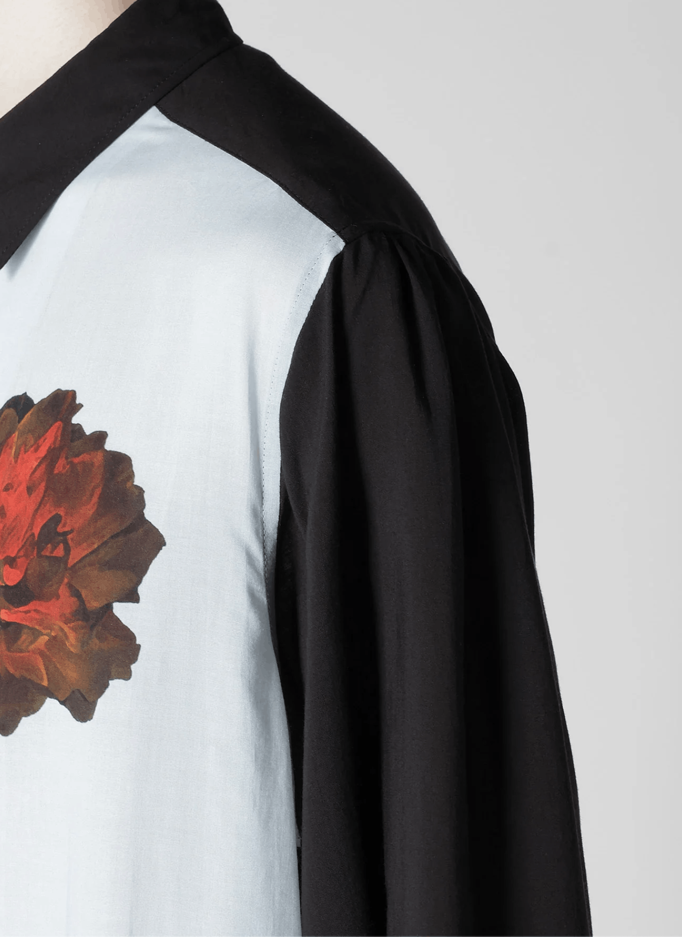 Y's for Men × Yohji Yamamoto Yohji Yamamoto Y's For Men - Cellulose One Red Flower Shirt Size US L / EU 52-54 / 3 - 14 Thumbnail