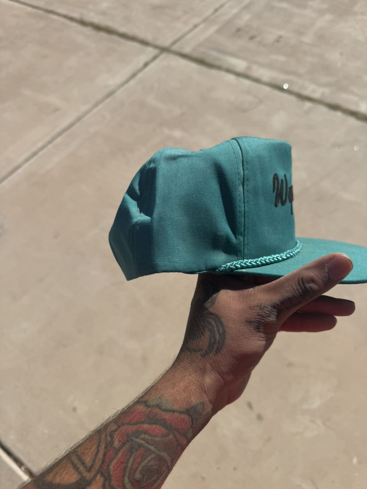 Vintage 1980s wyoming cap Size ONE SIZE - 4 Thumbnail