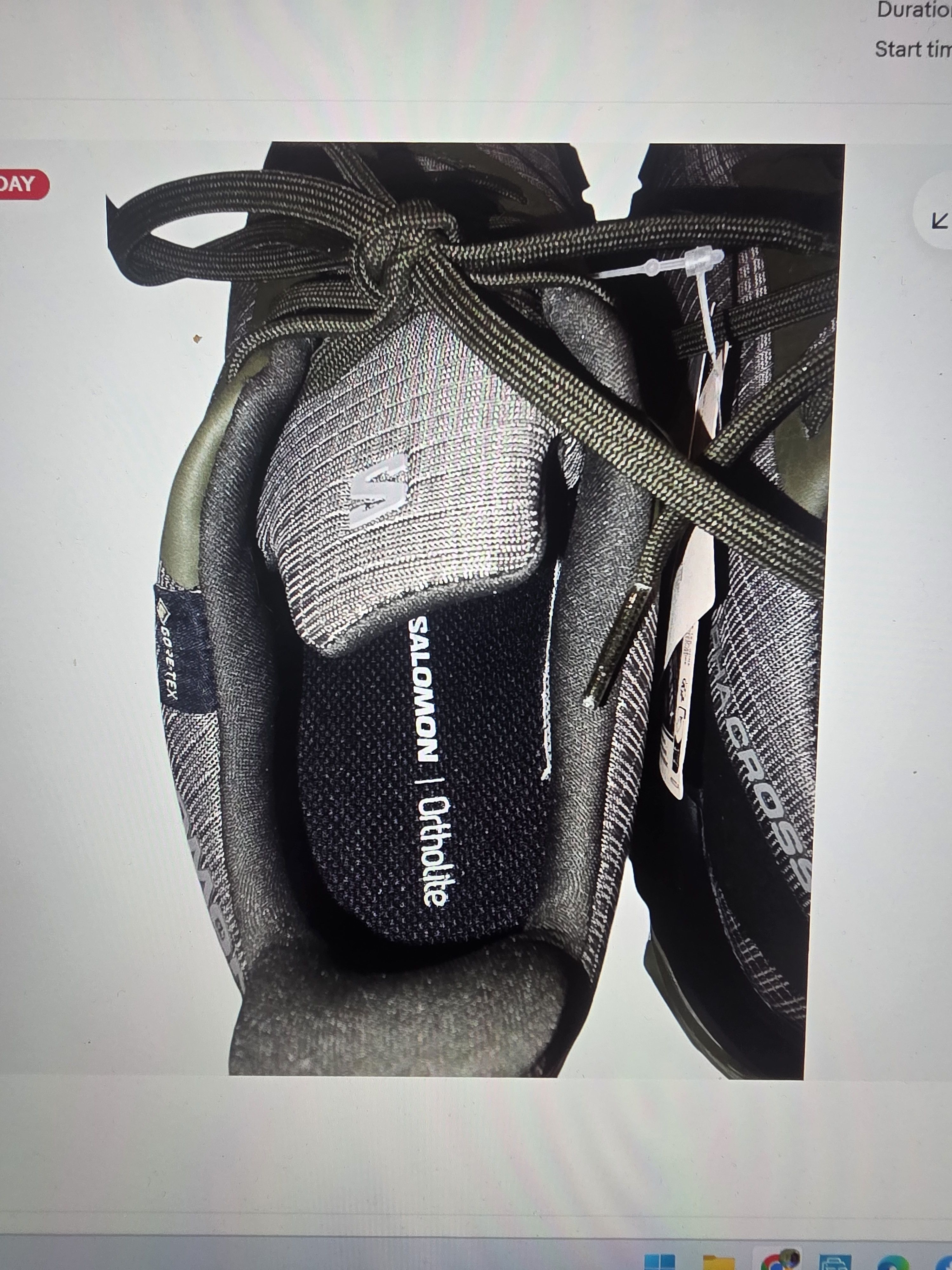 Salomon Salomon Alphacross 5 Olive Green 473103, Men's 44 Size US 10 / EU 43 - 11 Thumbnail
