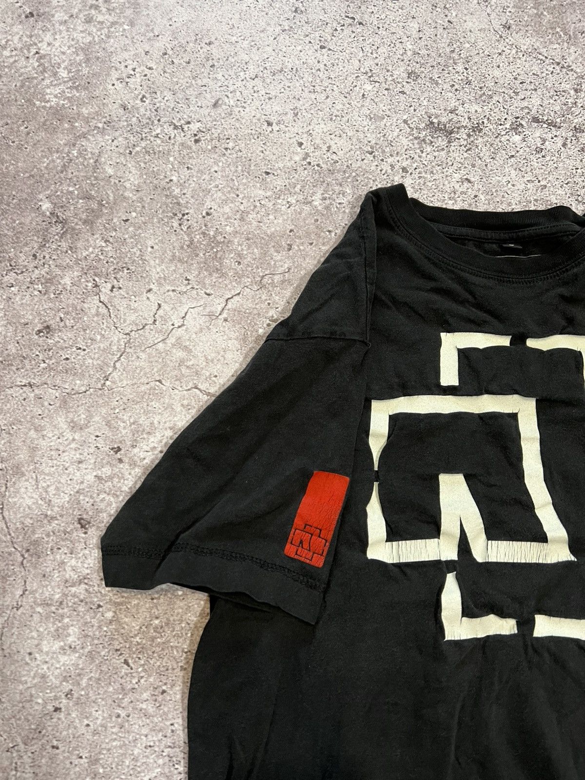 Band Tees × Vintage Mens Vintage Rammstein T Shirt rock band tee y2k rare Size US L / EU 52-54 / 3 - 3 Thumbnail