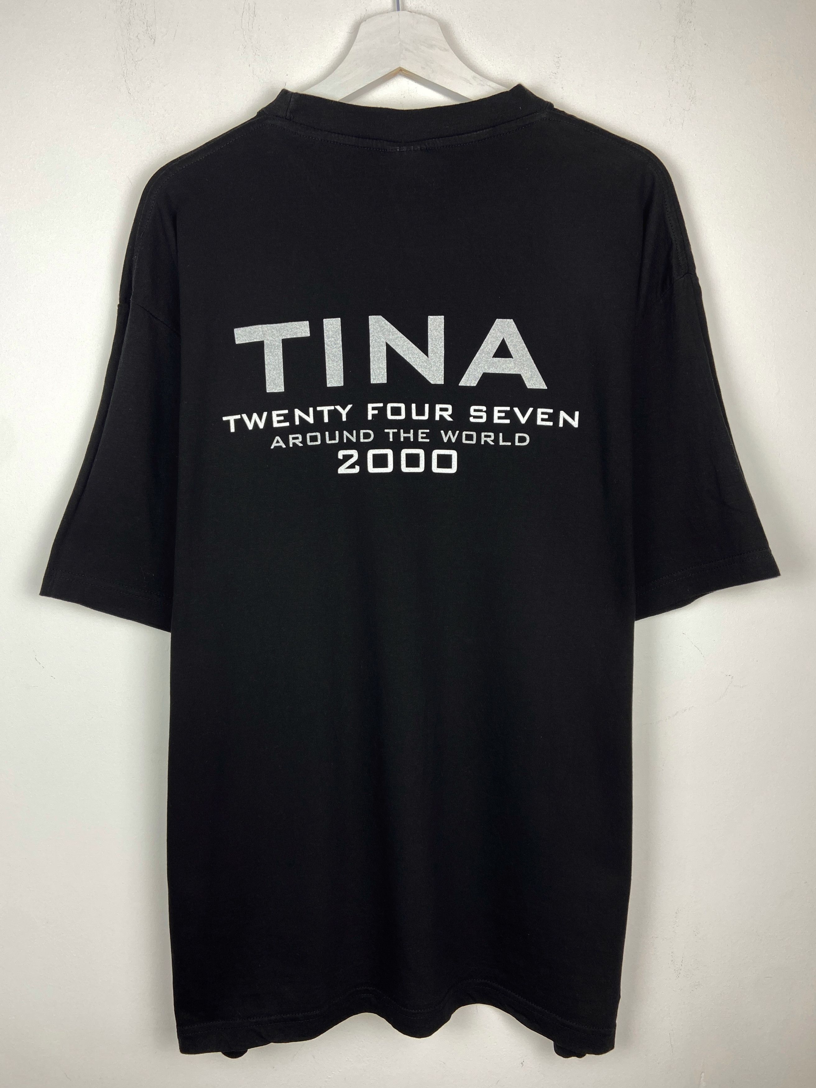 Band Tees 90s Vintage Tina Turner Twenty Four Seven World Tour T Shirt Size US XL / EU 56 / 4 - 3 Thumbnail