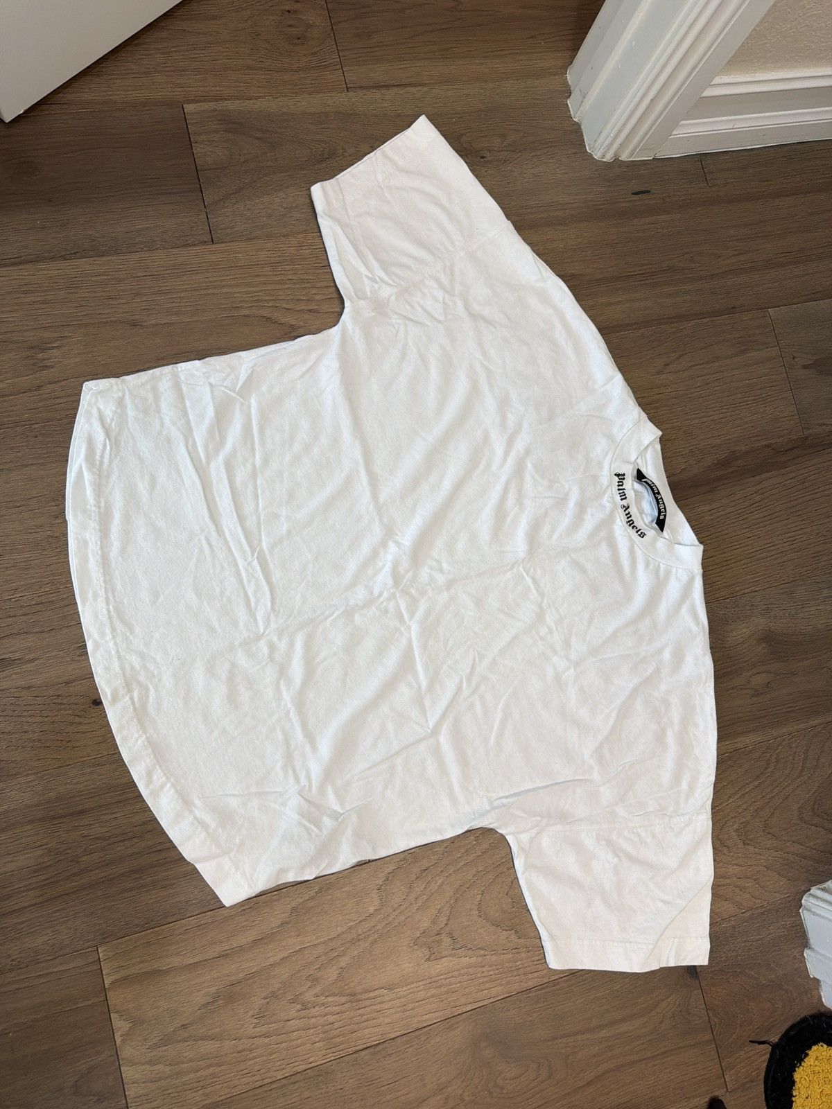 Palm Angels Palm Angels Logo T-shirt Size US XL / EU 56 / 4 - 4 Thumbnail