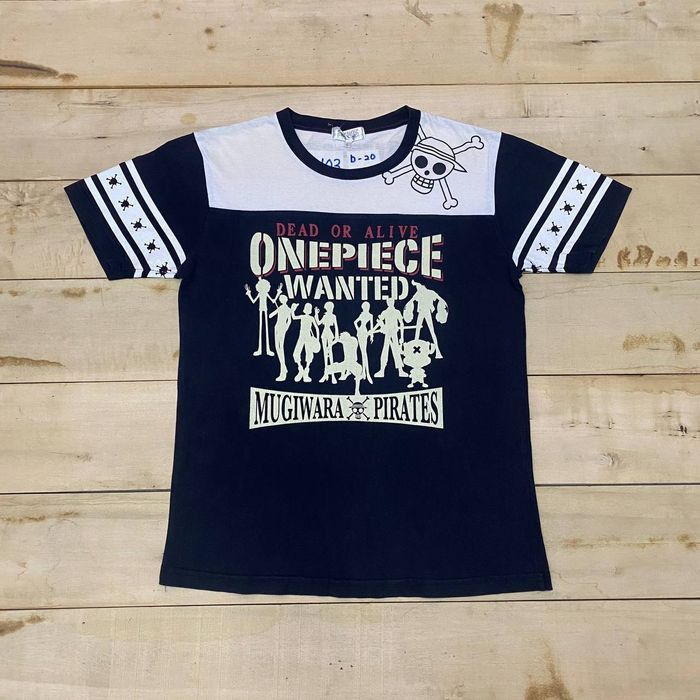 Anime × One Piece B103. JAPAN ONE PIECE WANTED ANIME TEE TEE Size US M / EU 48-50 / 2 - 1 Thumbnail