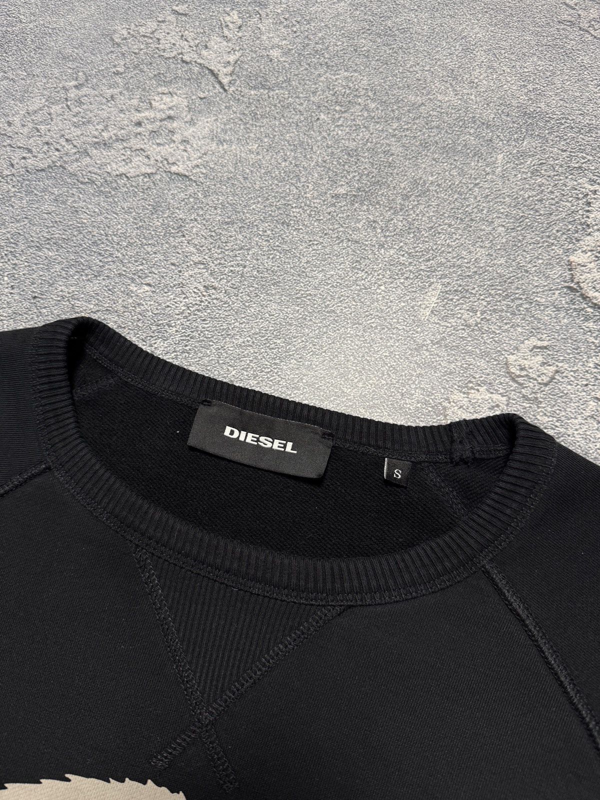 Diesel Vintage Diesel Sweatshirt Big Logo Streetwear Y2K Size US M / EU 48-50 / 2 - 6 Thumbnail