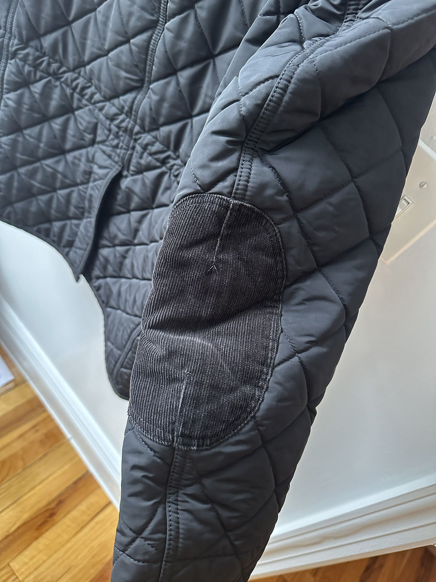 Comme des Garcons Homme Comme Des Garcons Homme Black Quilted Corduroy Jacket Size US L / EU 52-54 / 3 - 8 Thumbnail