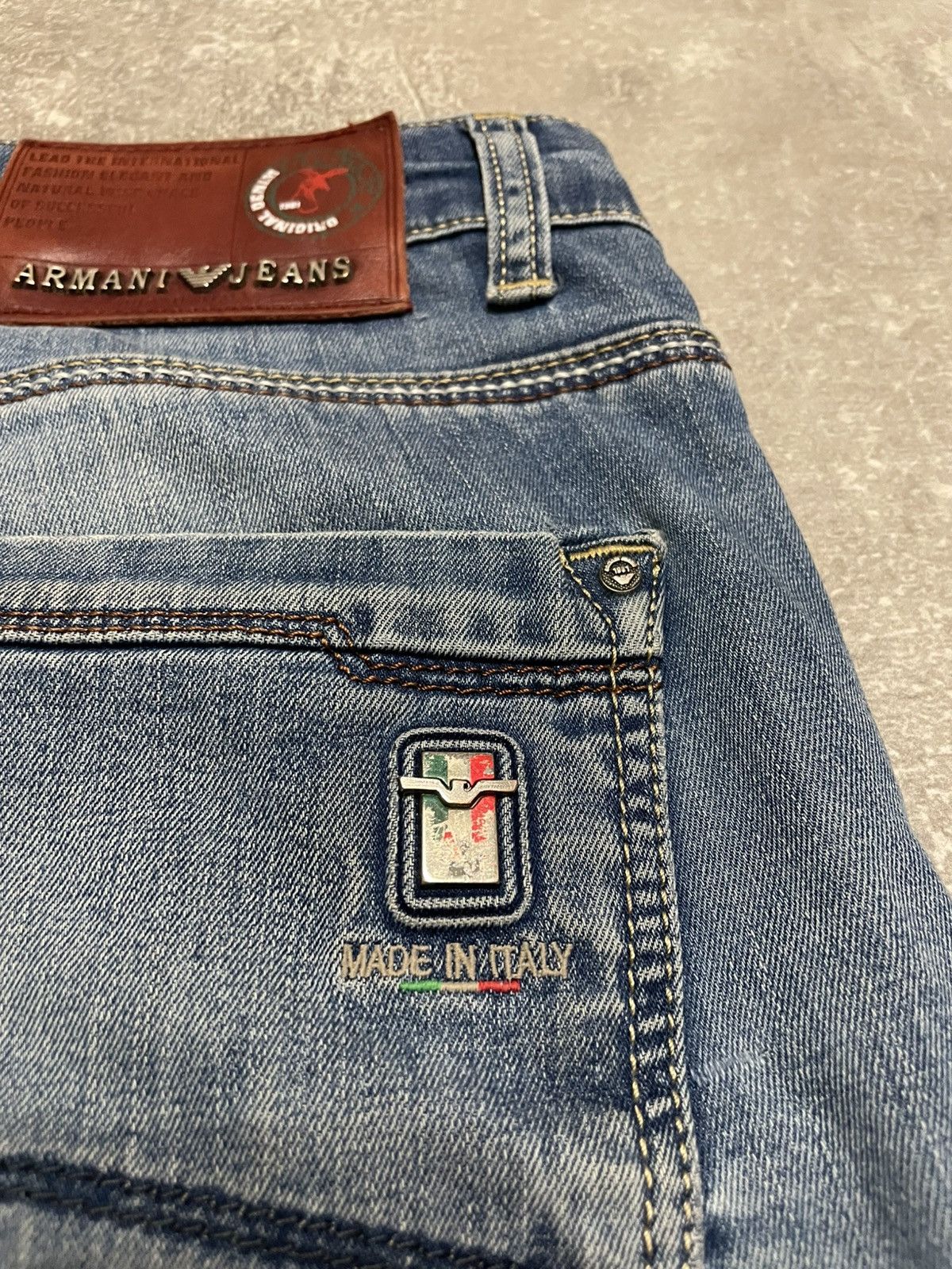 Armani × Vintage Vintage Armani Jeans Denim 33 Size Size US 33 - 9 Thumbnail