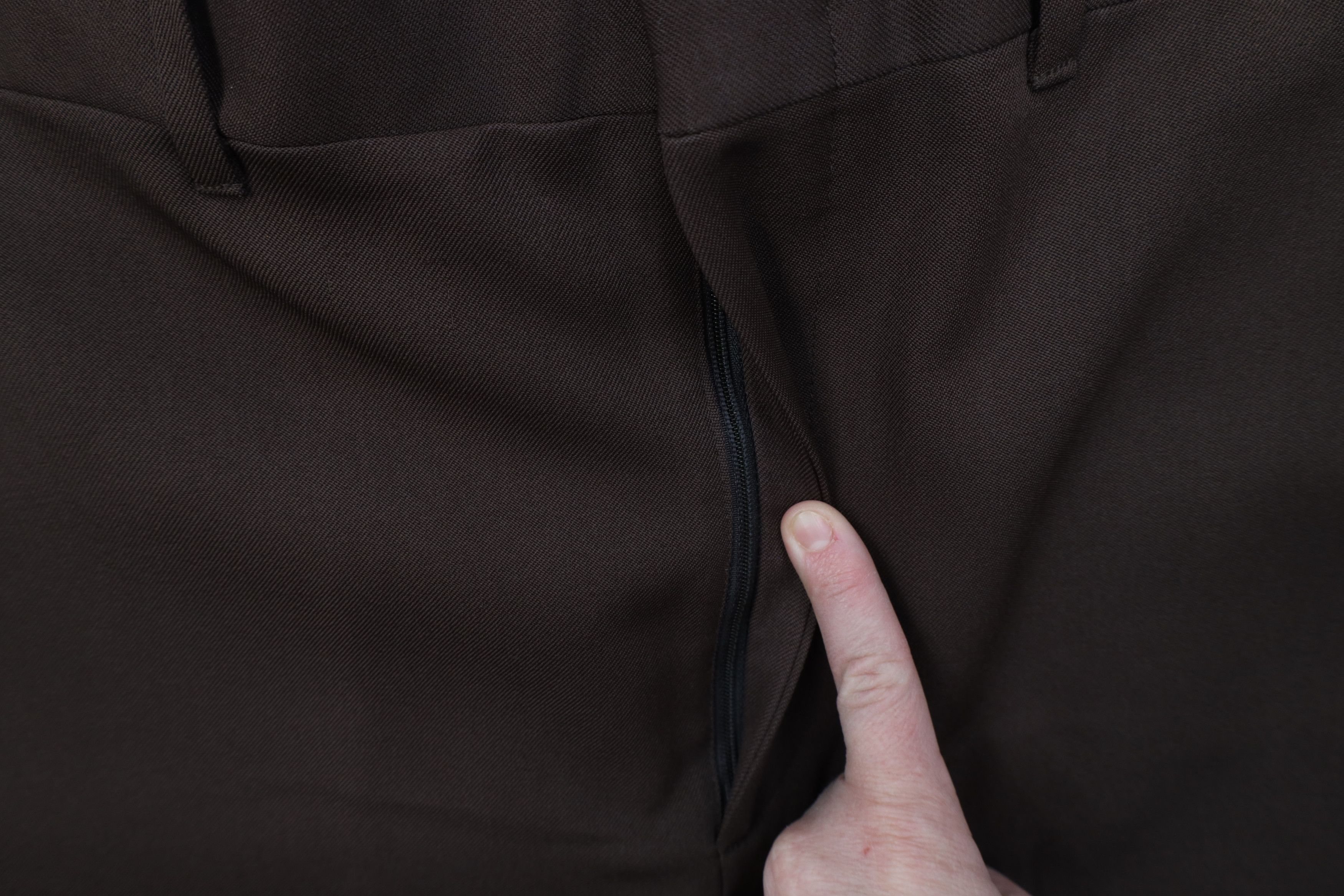 Vintage Vintage 70s Streetwear Flared Wide Leg Chino Pants Brown USA Size US 36 / EU 52 - 5 Thumbnail