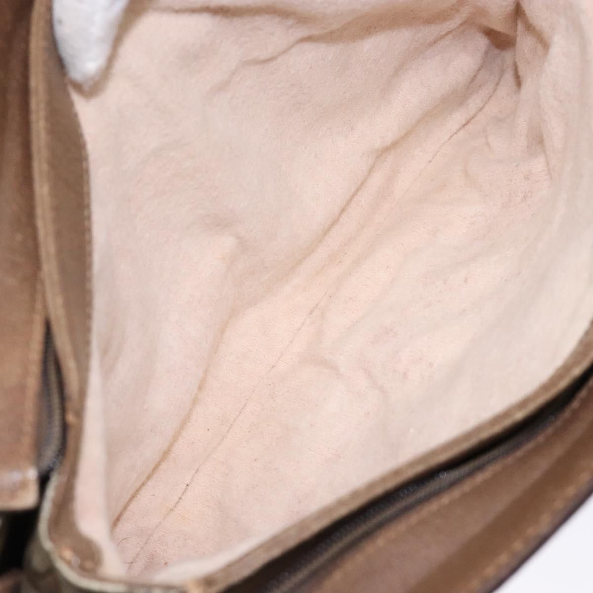 Gucci GUCCI GG Supreme Web Sherry Line Shoulder Bag Pvc Beige Size ONE SIZE - 17 Thumbnail
