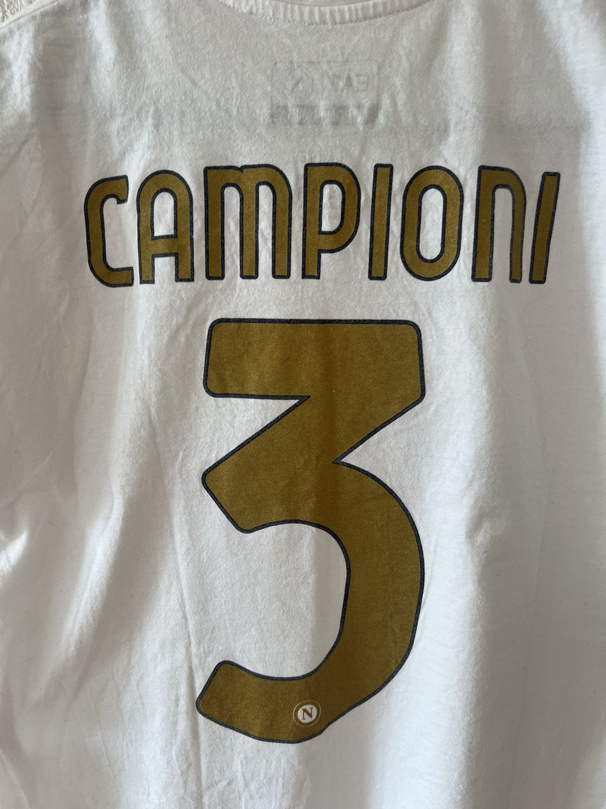 Emporio Armani EA7 Napoli 22/23 T-shirt Campioni maglia italy soccerjersey Size US L / EU 52-54 / 3 - 11 Thumbnail