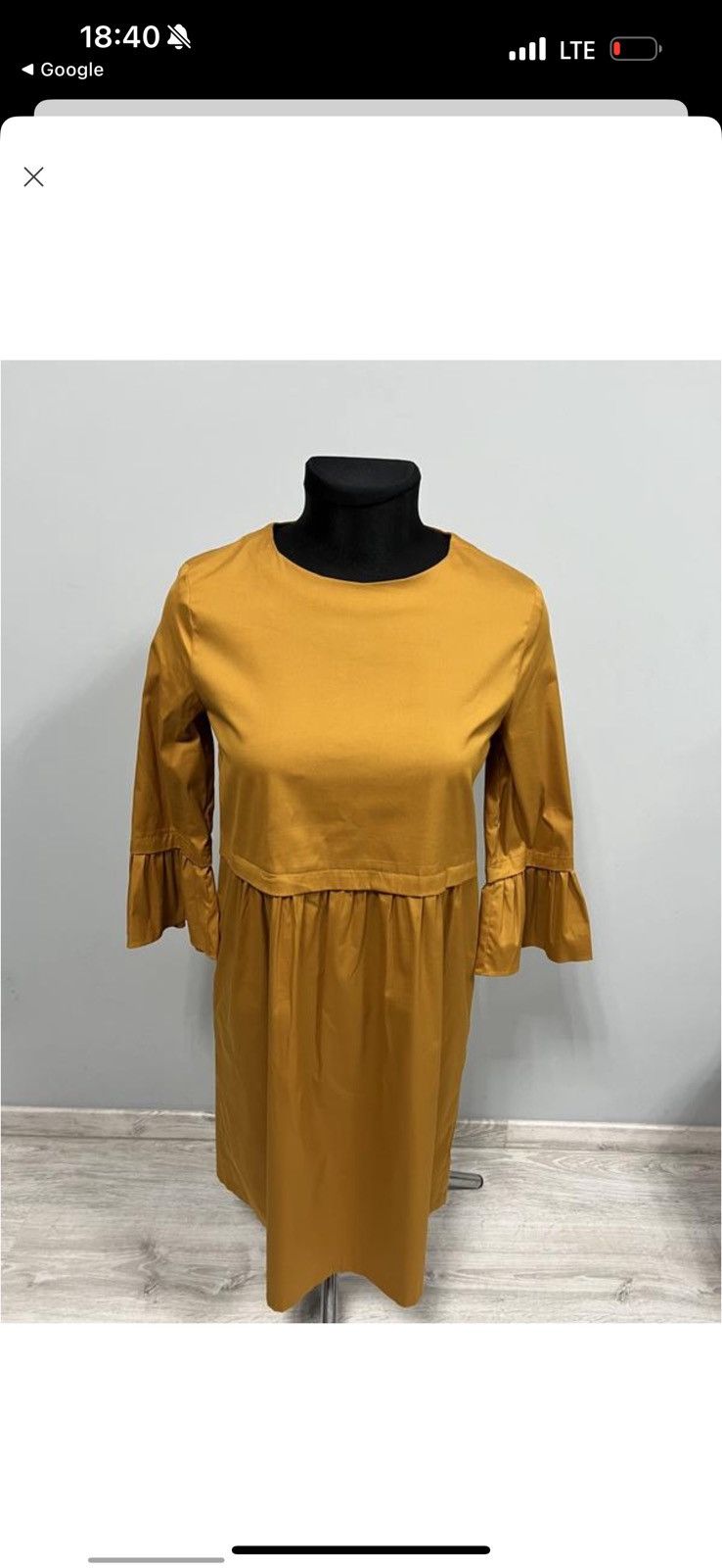 Max Mara Max Mara oldmoney style poplin midi dress Size M / US 6-8 / IT 42-44 - 5 Thumbnail
