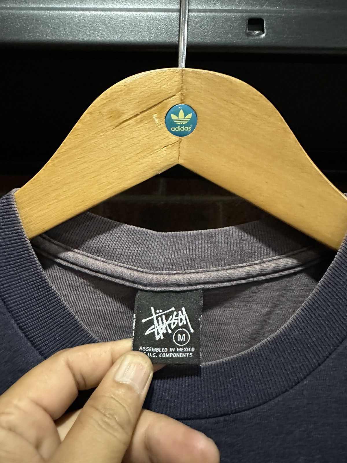 Stussy × Vintage Vintage Stussy Skulls Skateboard Sun Faded Tee Size US M / EU 48-50 / 2 - 8 Thumbnail