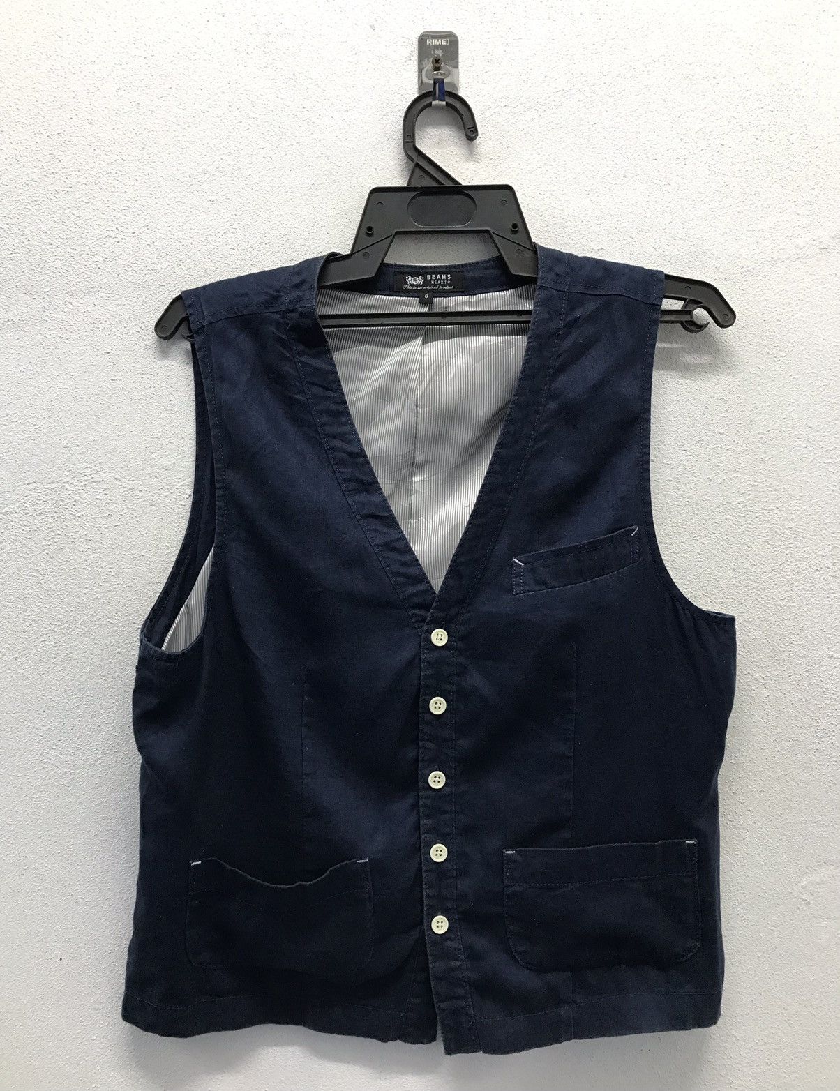 Beams Plus × Japanese Brand × Vintage Vintage Beams Heart Vest Size US S / EU 44-46 / 1 - 1 Thumbnail