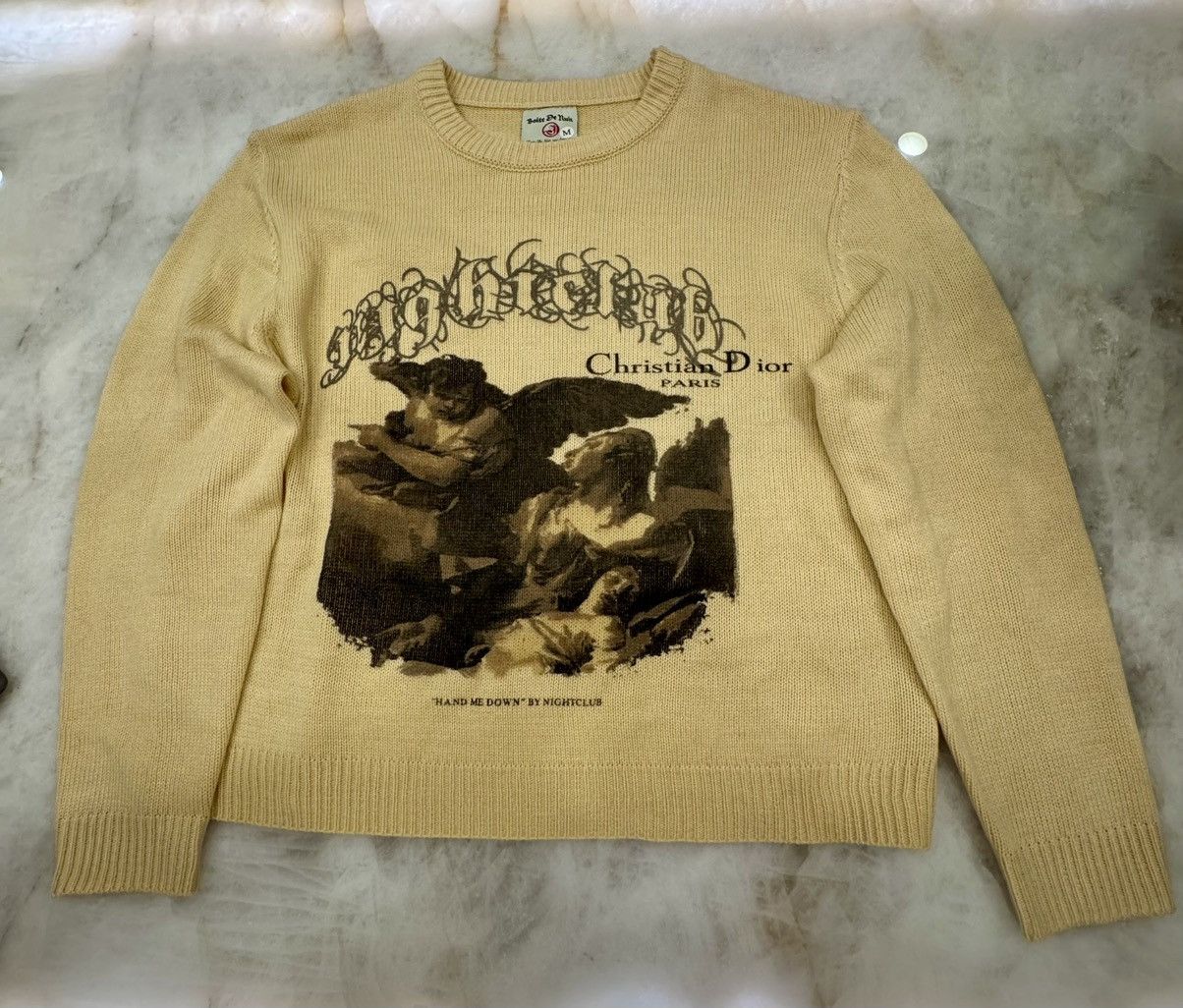 Other Night Club (Boite de Nuit) “Christian Dior” Knit Sweater Size US M / EU 48-50 / 2 - 1 Thumbnail