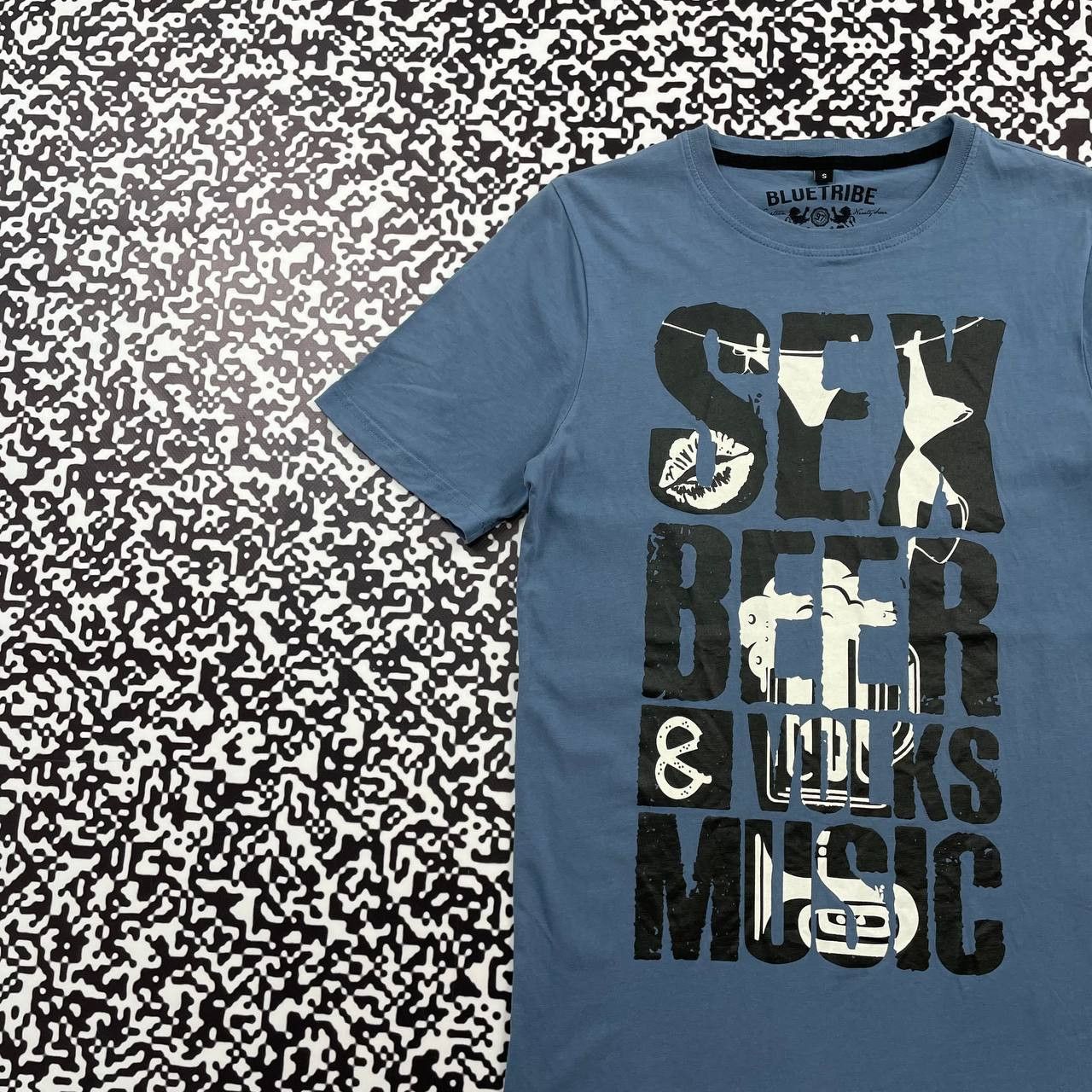 Vintage Vintage Y2K Humor Sex Beer Volks Music Art 90s Style T-shirt Size US S / EU 44-46 / 1 - 4 Thumbnail
