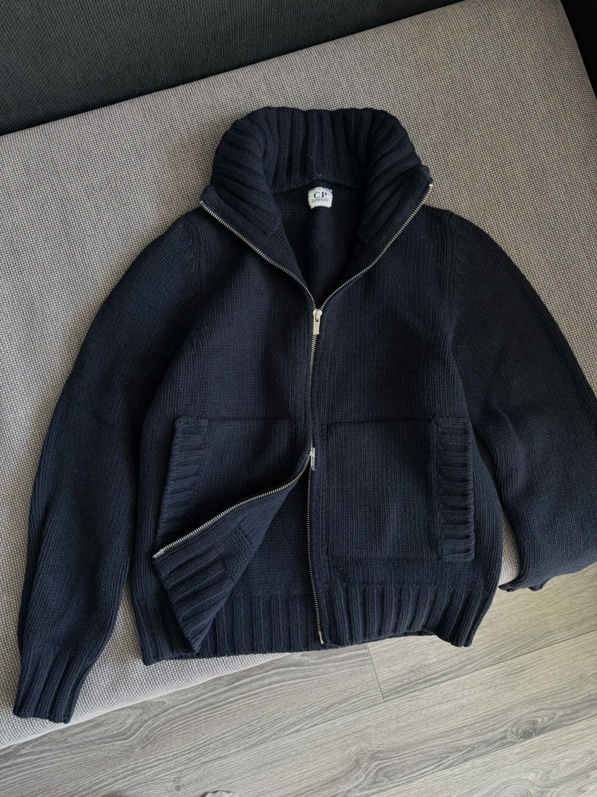 C.P. Company × Massimo Osti C.P. Company knitted wool/cashmere 