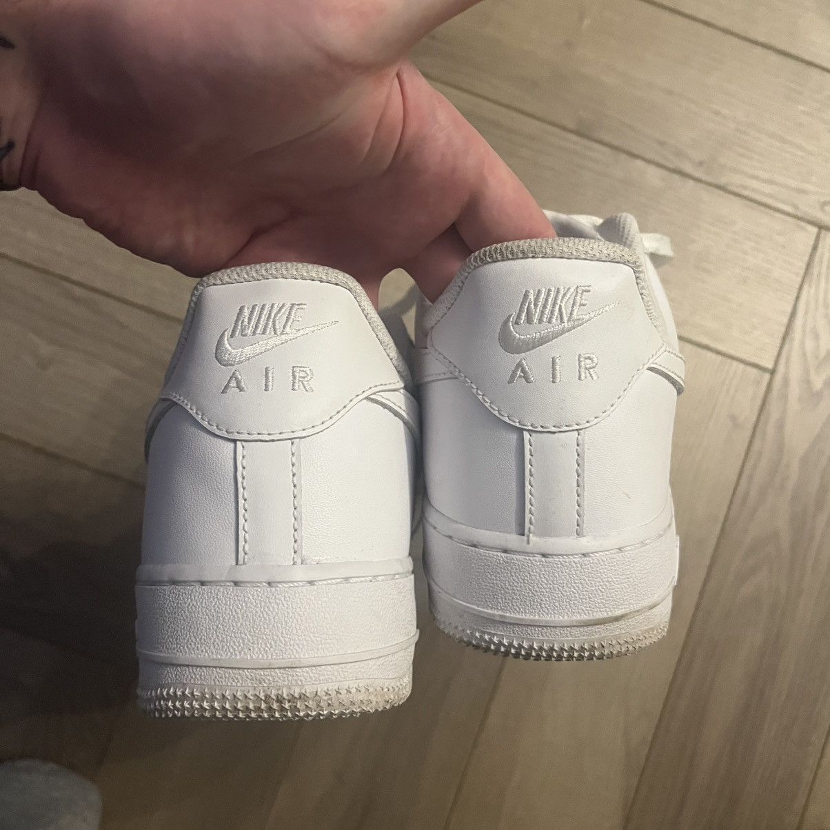 Nike Nike Air Force 1 White Size US 10.5 / EU 43-44 - 6 Thumbnail