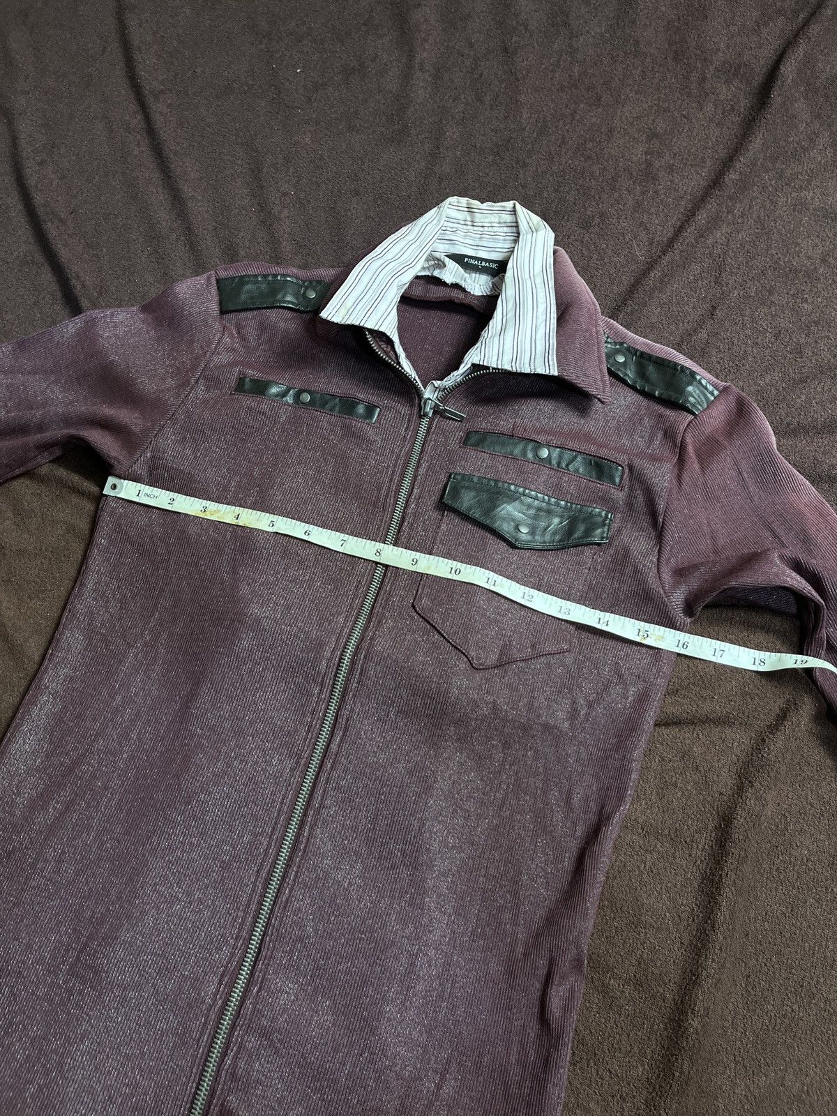 Japanese Brand Japanese FINALBASIC Double layers Leather Size US M / EU 48-50 / 2 - 7 Thumbnail