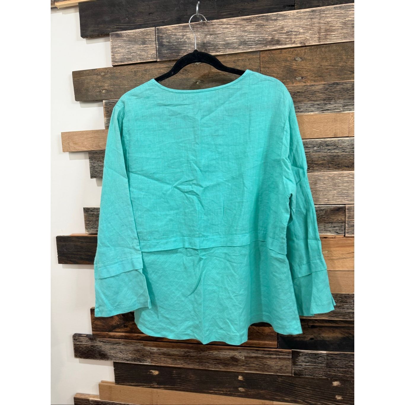 Habitat Habitat button front linen top blouse size XL Size XL / US 12-14 / IT 48-50 - 2 Thumbnail