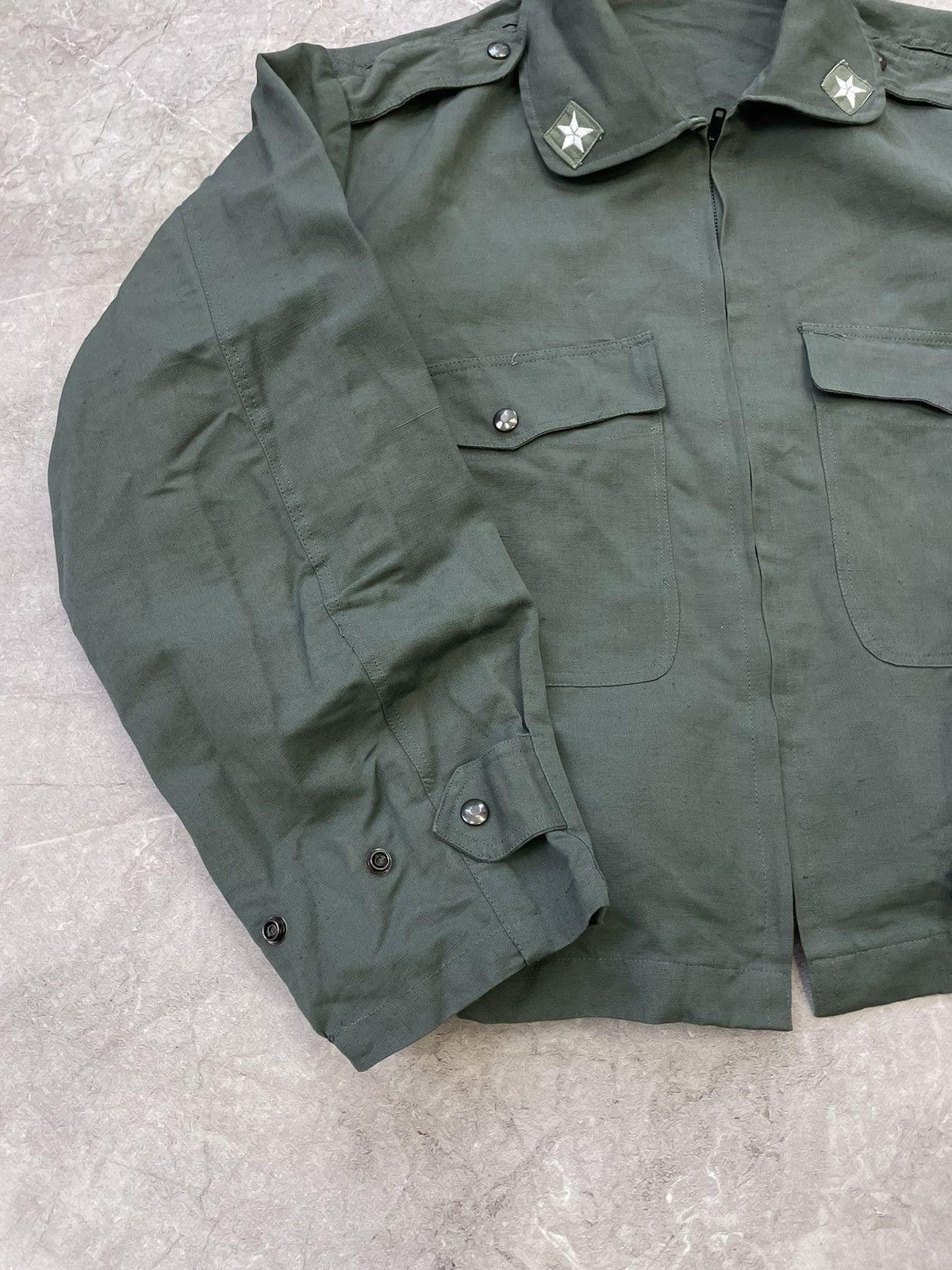 Japanese Brand VINTAGE ARMY 90s military jacket japanese style rare Size US L / EU 52-54 / 3 - 2 Thumbnail