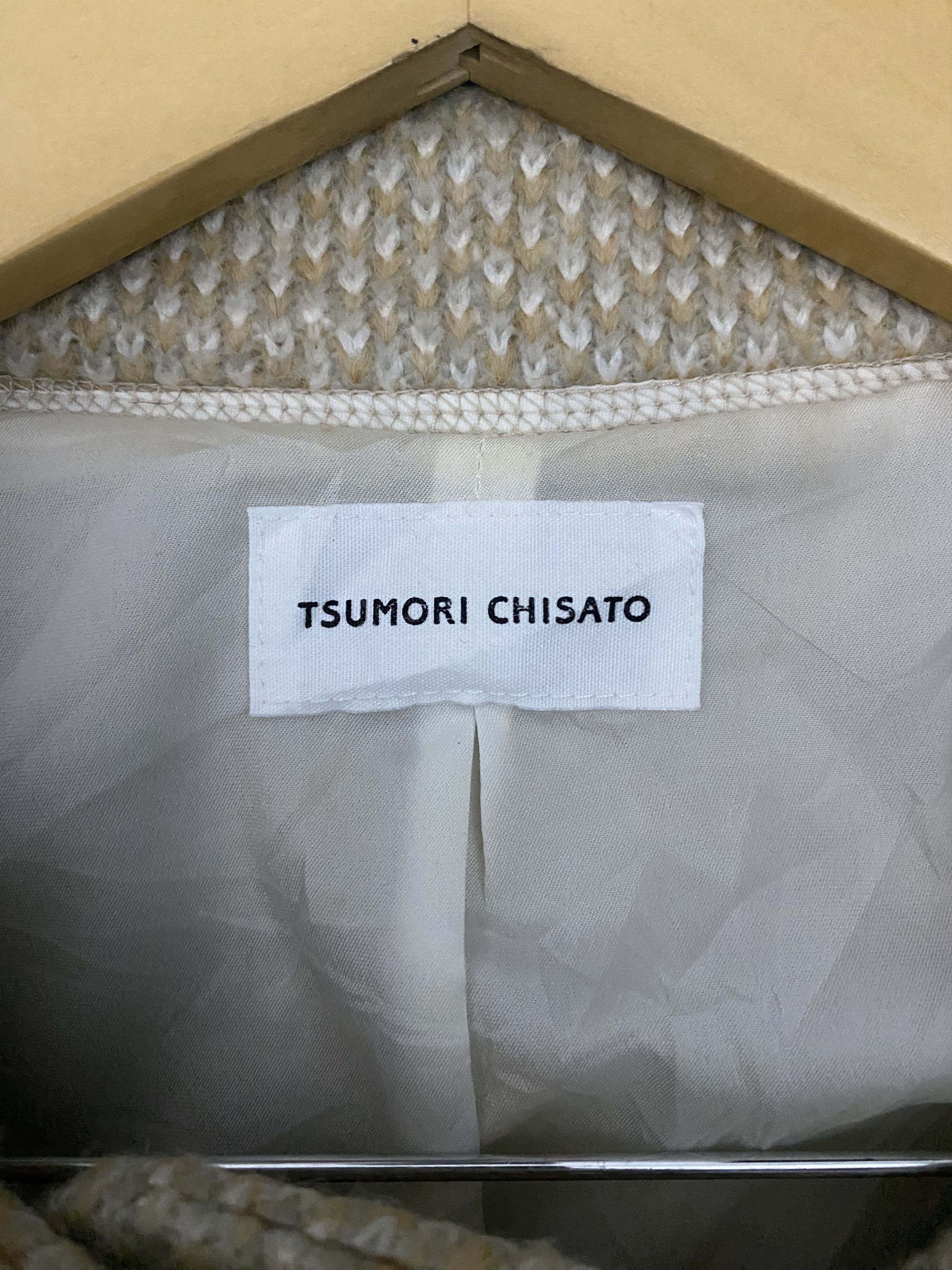 Tsumori Chisato TSUMORI CHISATO Wool Blend Stand Collar Cardigan Jacket Size S / US 4 / IT 40 - 8 Thumbnail